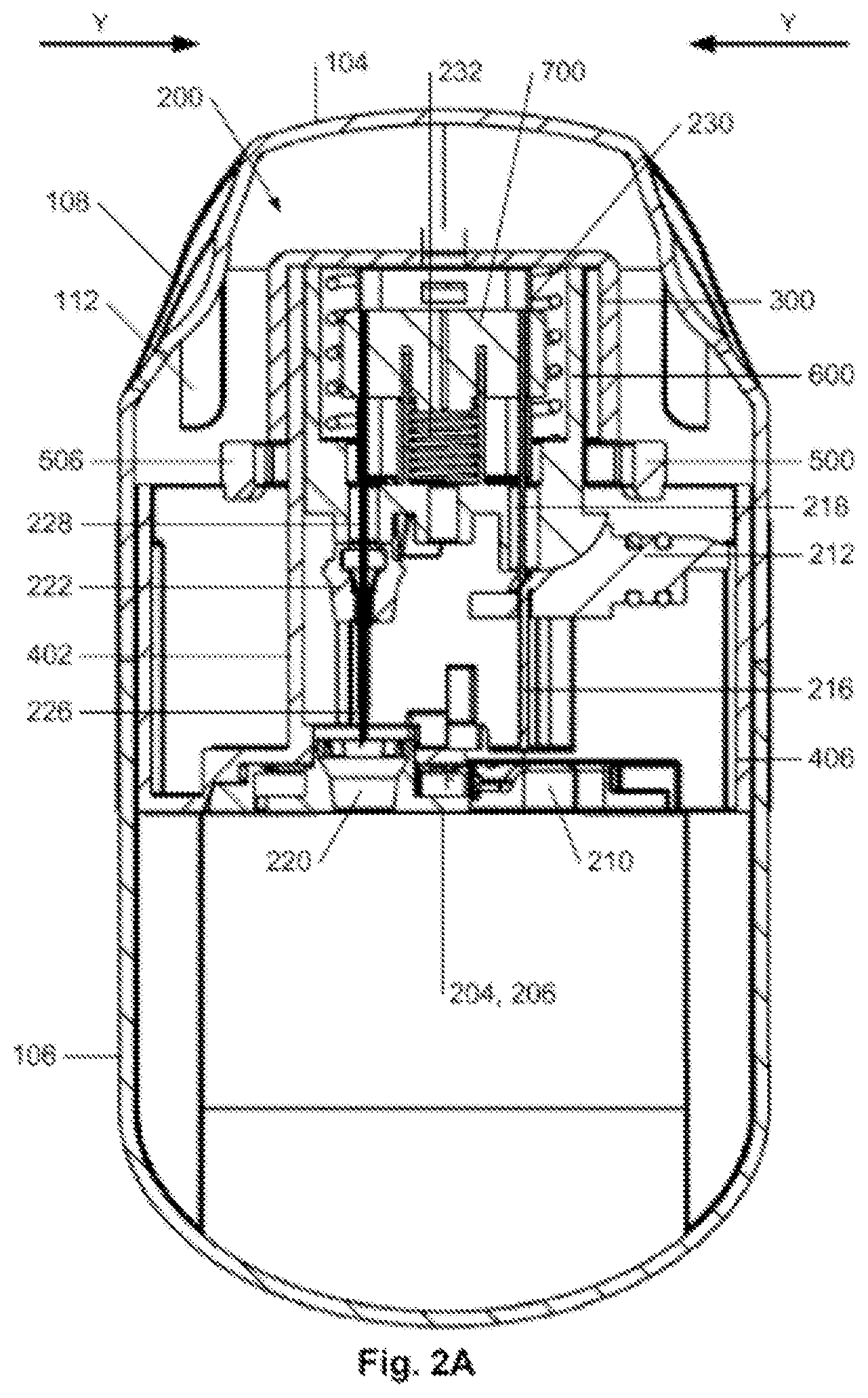 Patent US12508050 Figure 2 – Inserter for simultaneous insertion of multiple transcutaneous parts