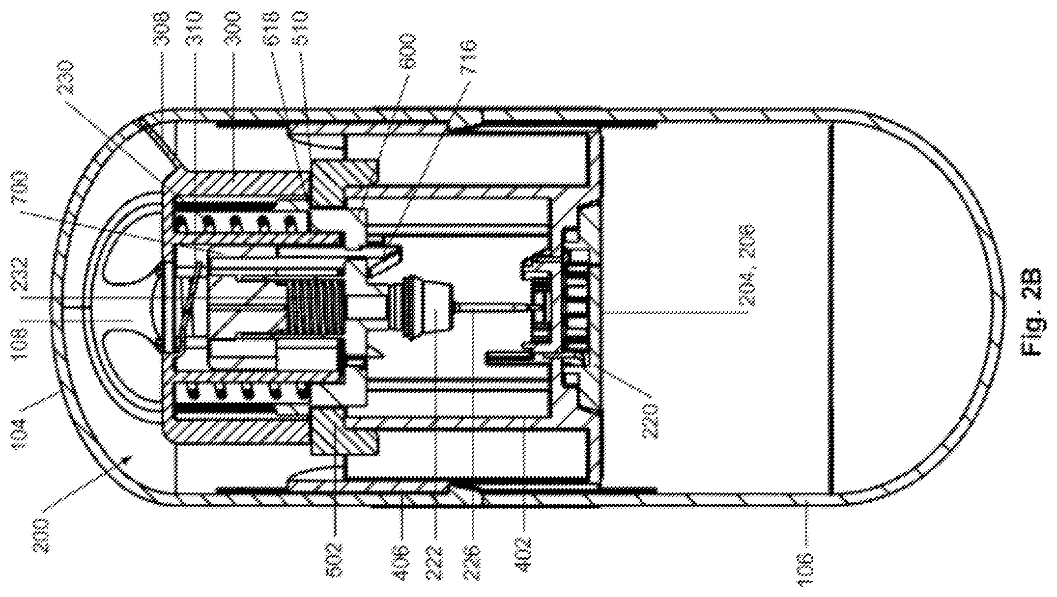 Patent US12508050 Figure 3 – Inserter for simultaneous insertion of multiple transcutaneous parts