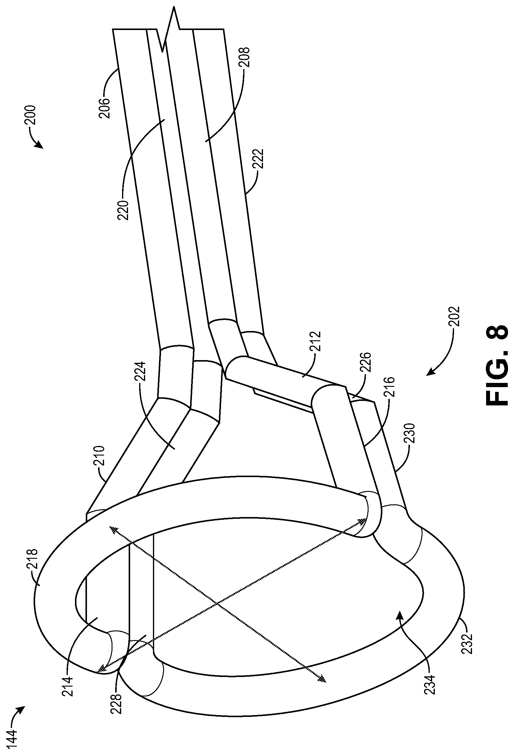 Patent US12508052 Figure 8 – Implant delivery and retrieval systems and methods