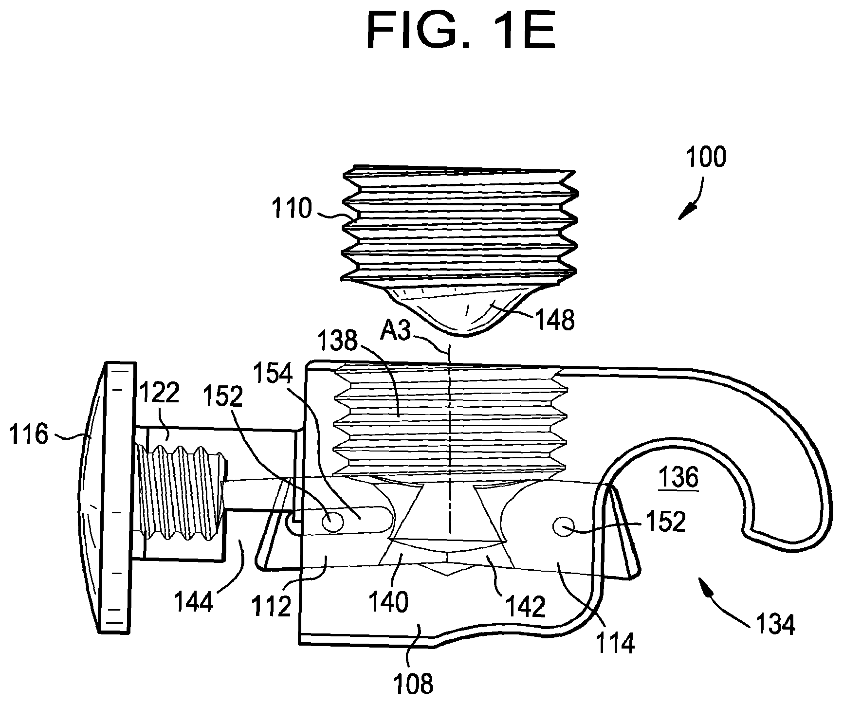 Patent US12508055 Figure 3 – Spinal connectors and related methods