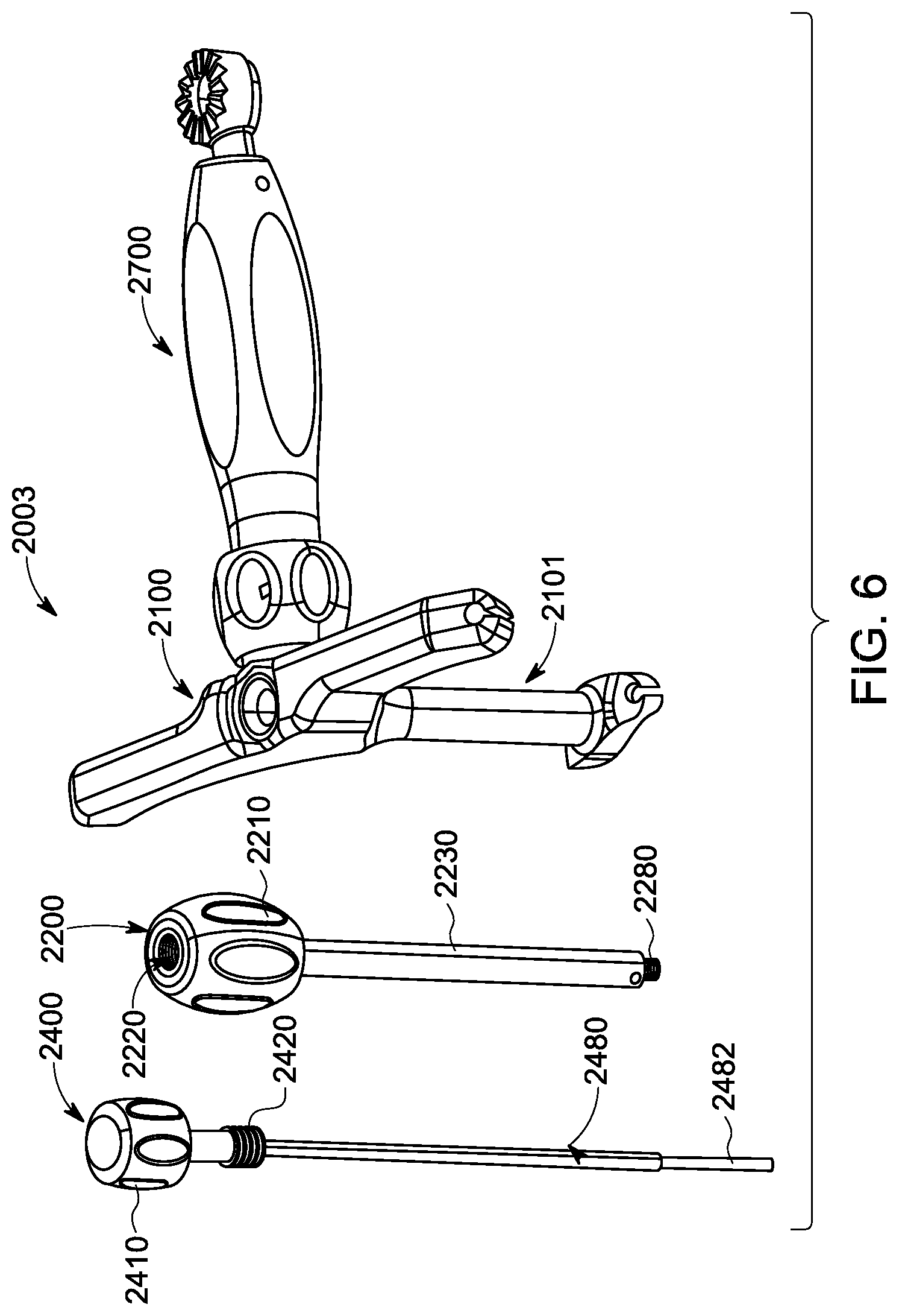 Patent US12508057 Figure 6 – Implant systems, plates, bone fusion systems, and methods employing same