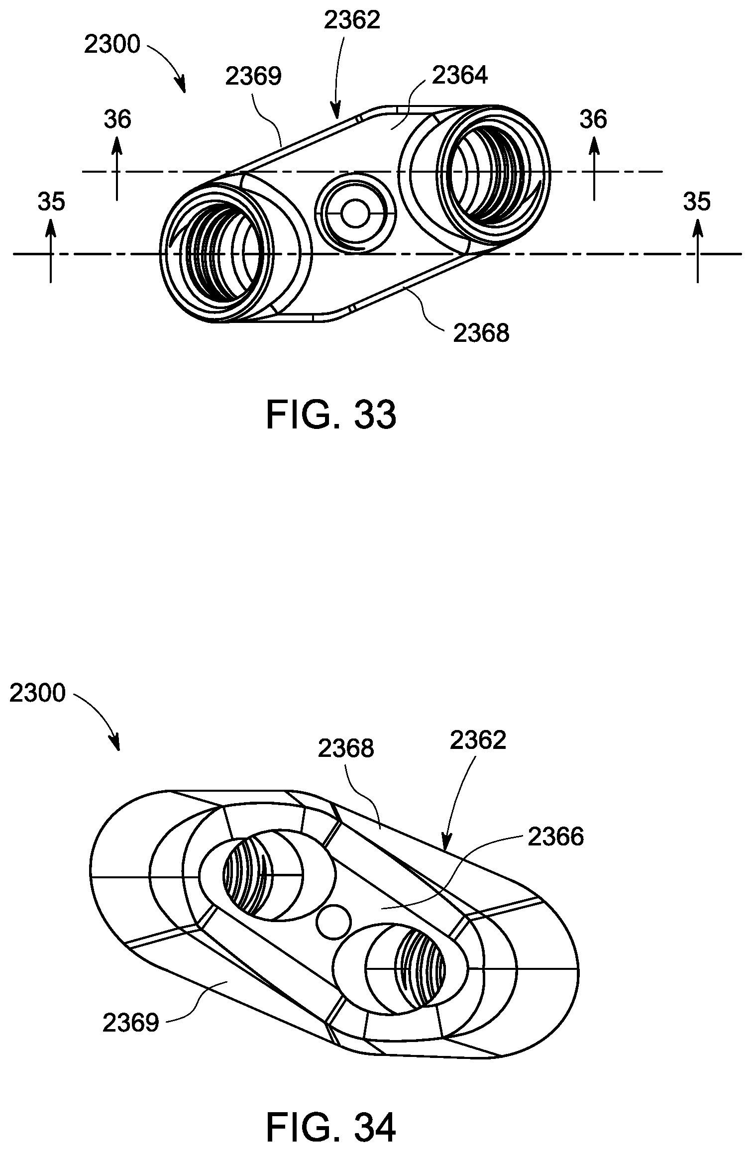 Patent US12508057 Figure 19 – Implant systems, plates, bone fusion systems, and methods employing same