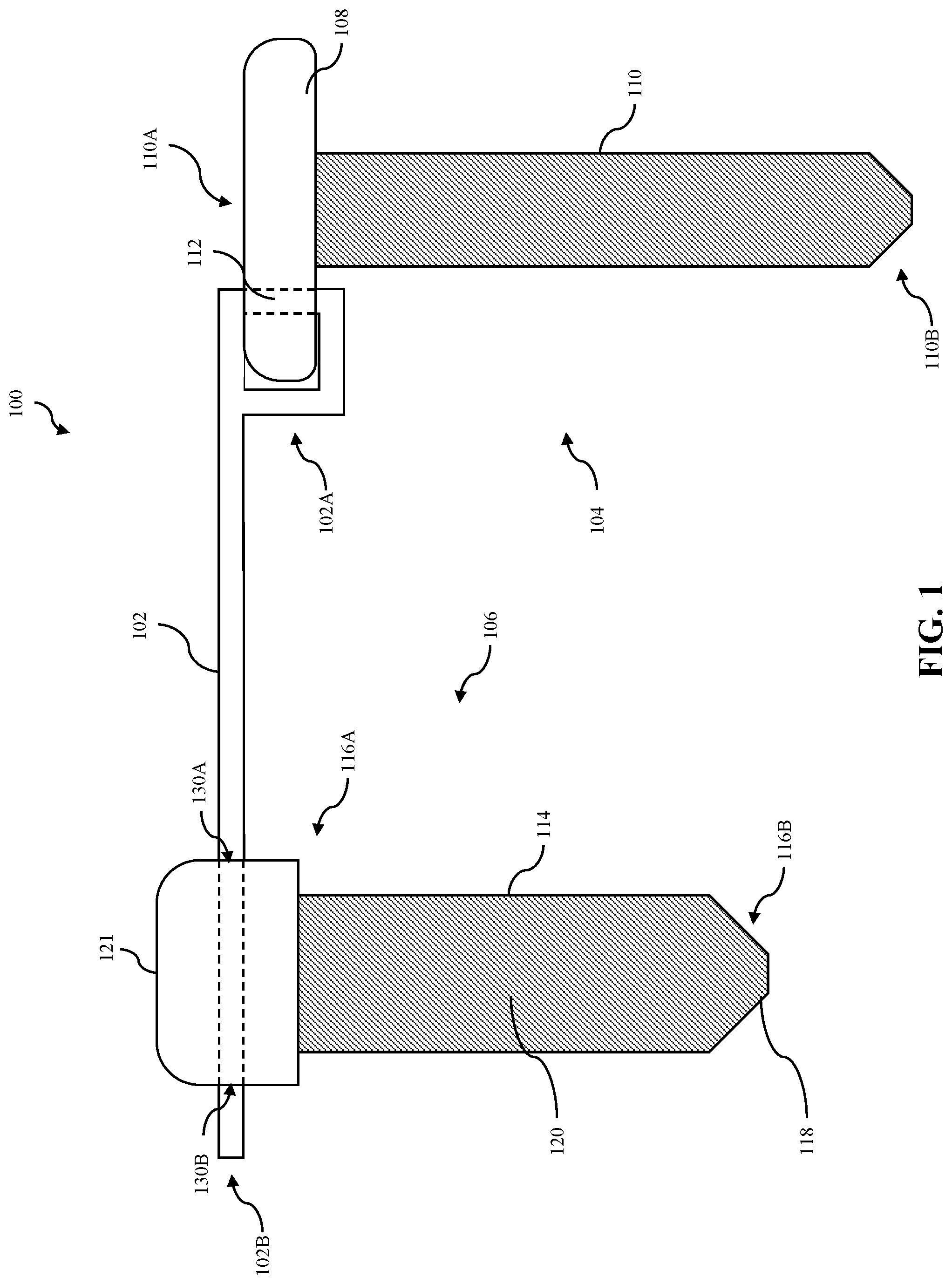 Patent US12508058 Figure 1 – Adjustable tether implant