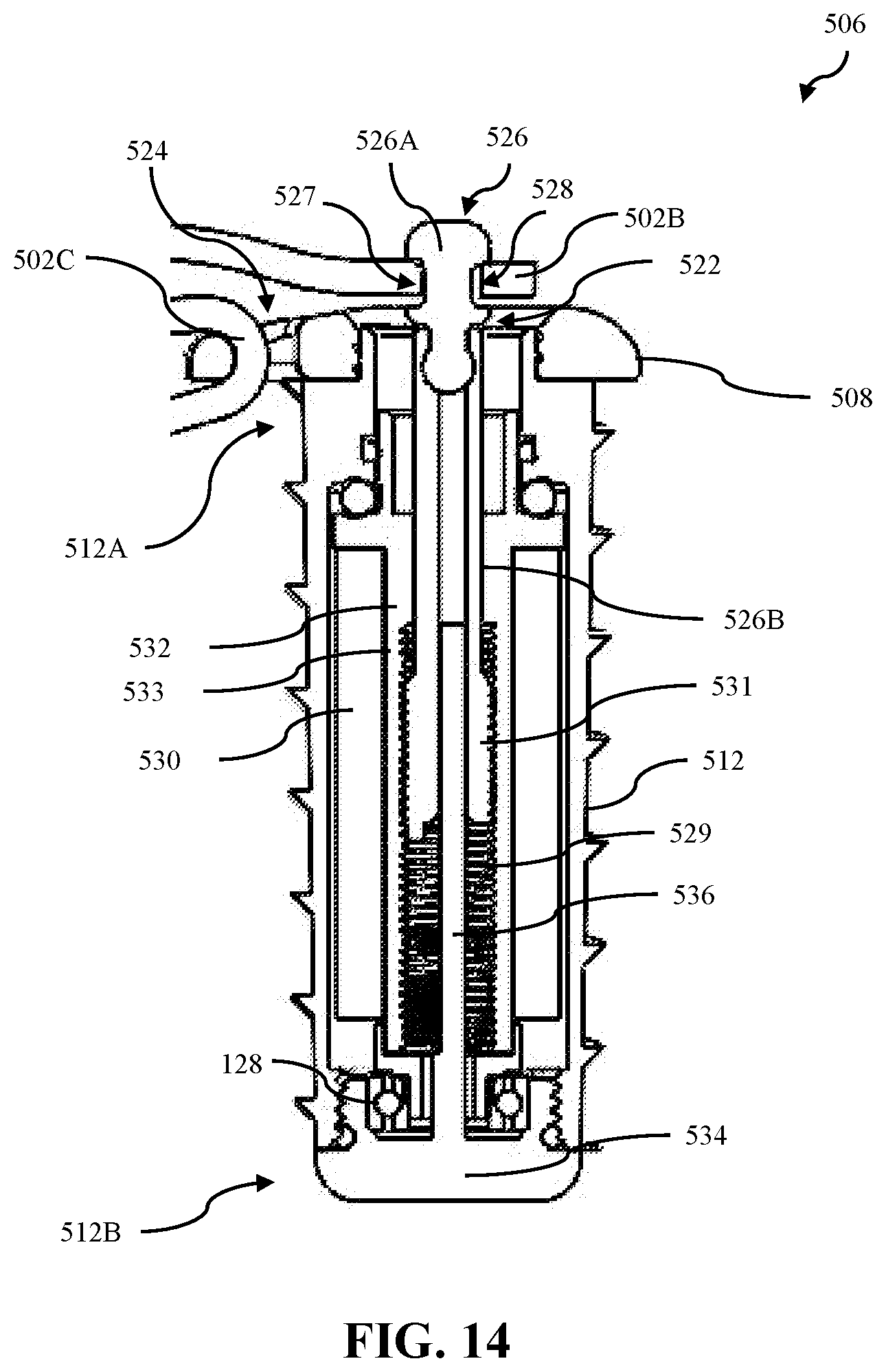 Patent US12508058 Figure 12 – Adjustable tether implant