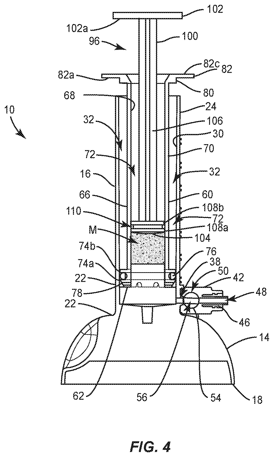 Patent US12508061 Figure 4 – Dispensing system and methods of use