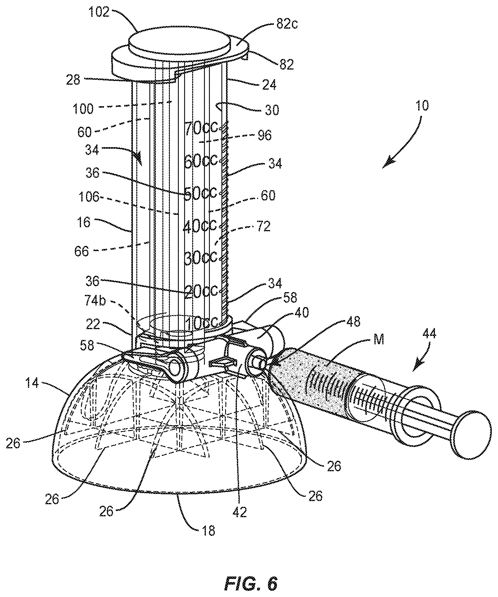 Patent US12508061 Figure 6 – Dispensing system and methods of use