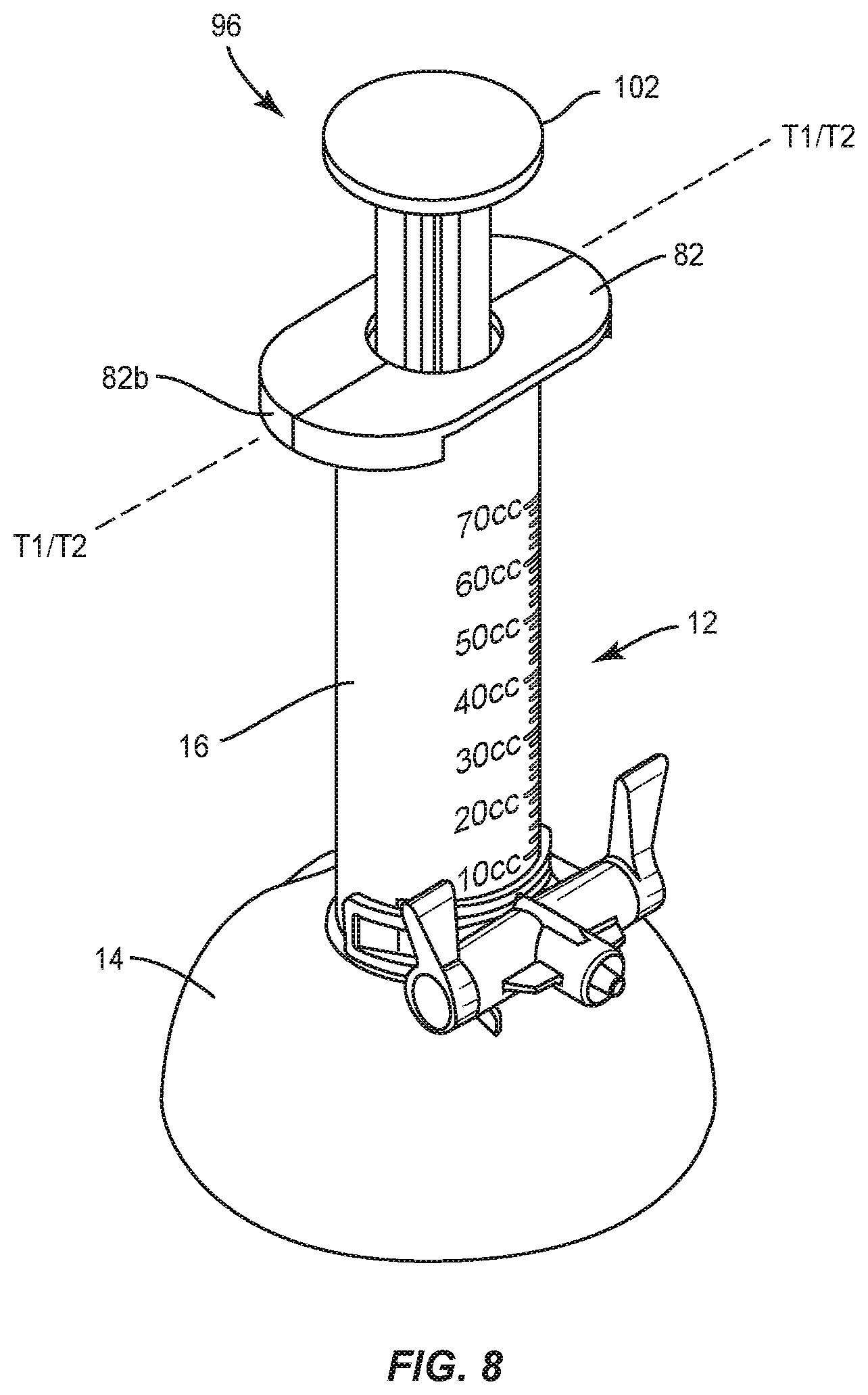 Patent US12508061 Figure 8 – Dispensing system and methods of use