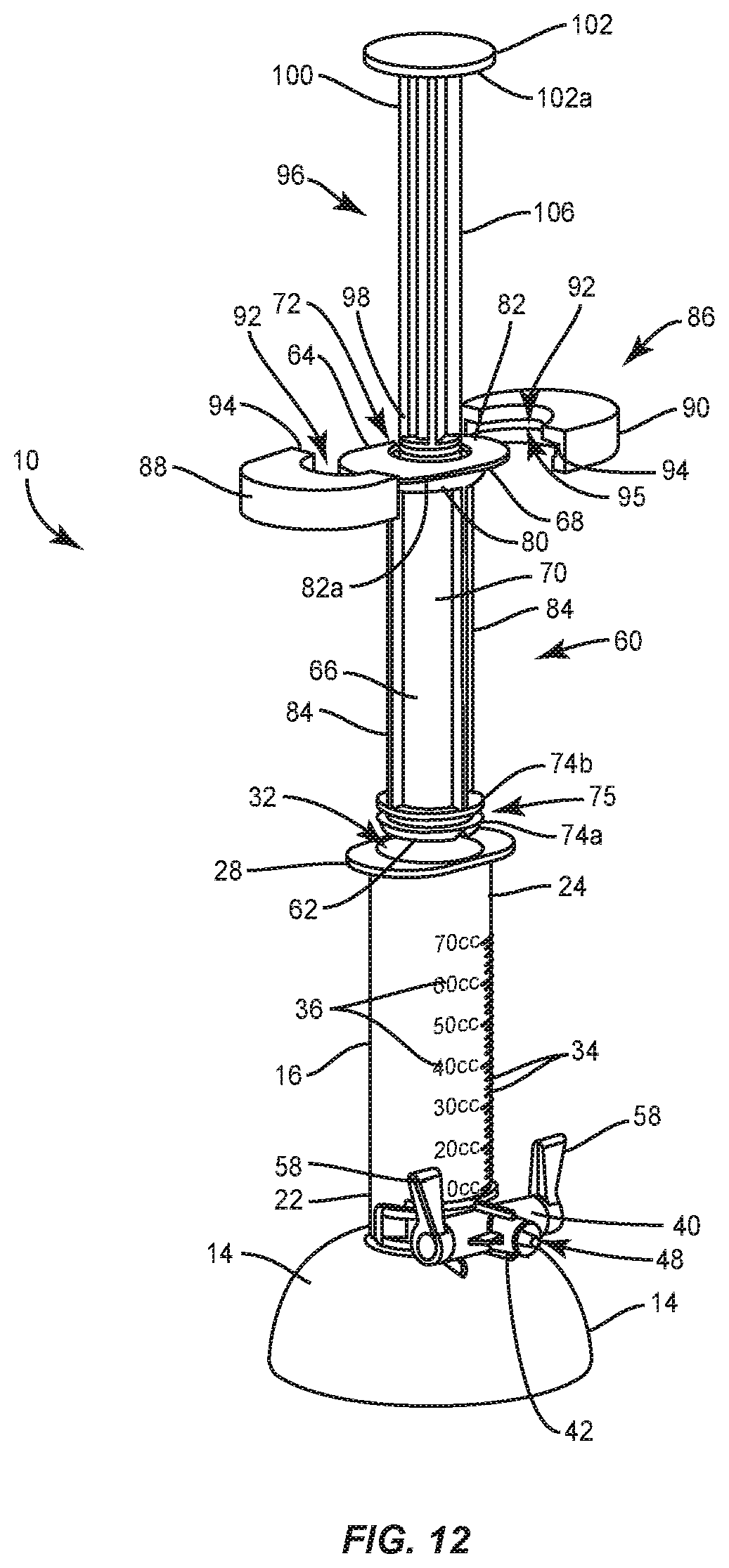 Patent US12508061 Figure 12 – Dispensing system and methods of use