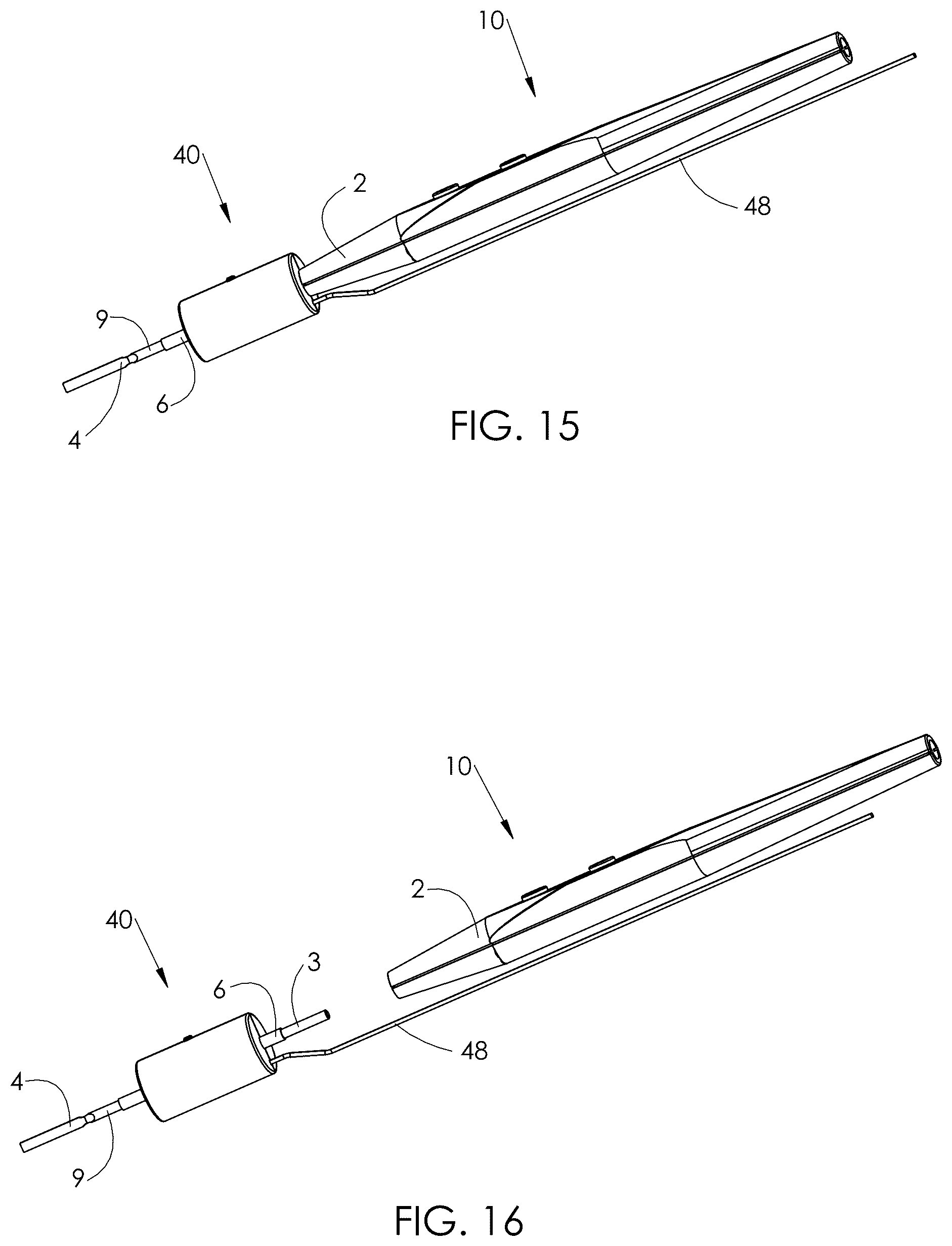 Patent US12508064 Figure 5 – Lighted electrocautery blade assembly for handheld electrosurgical instrument