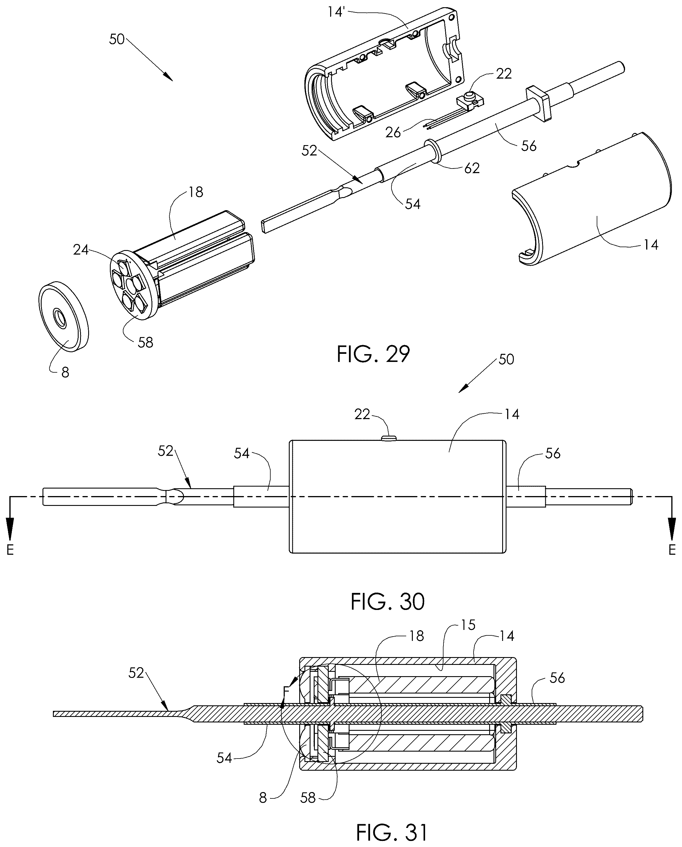 Patent US12508064 Figure 8 – Lighted electrocautery blade assembly for handheld electrosurgical instrument