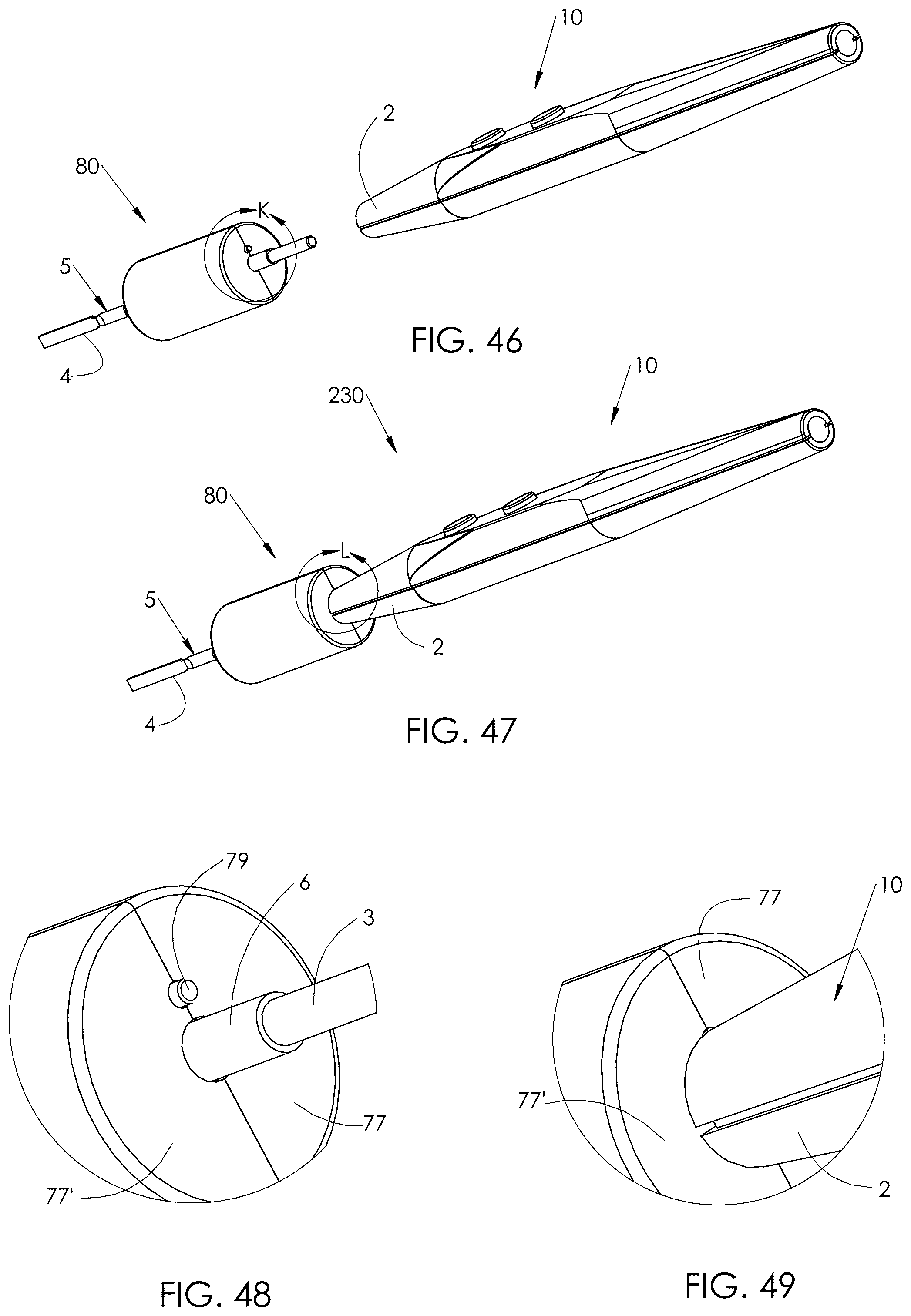 Patent US12508064 Figure 13 – Lighted electrocautery blade assembly for handheld electrosurgical instrument