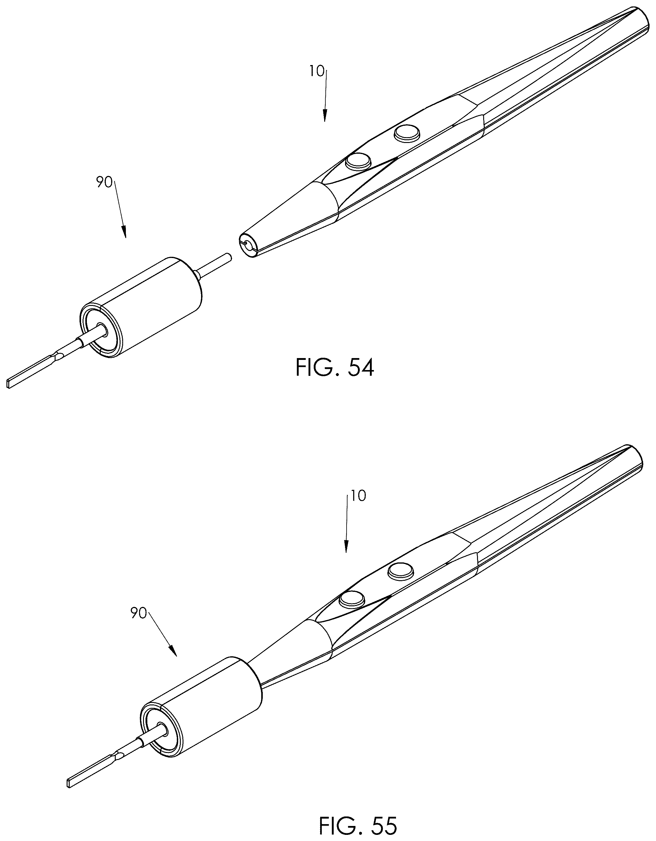 Patent US12508064 Figure 15 – Lighted electrocautery blade assembly for handheld electrosurgical instrument