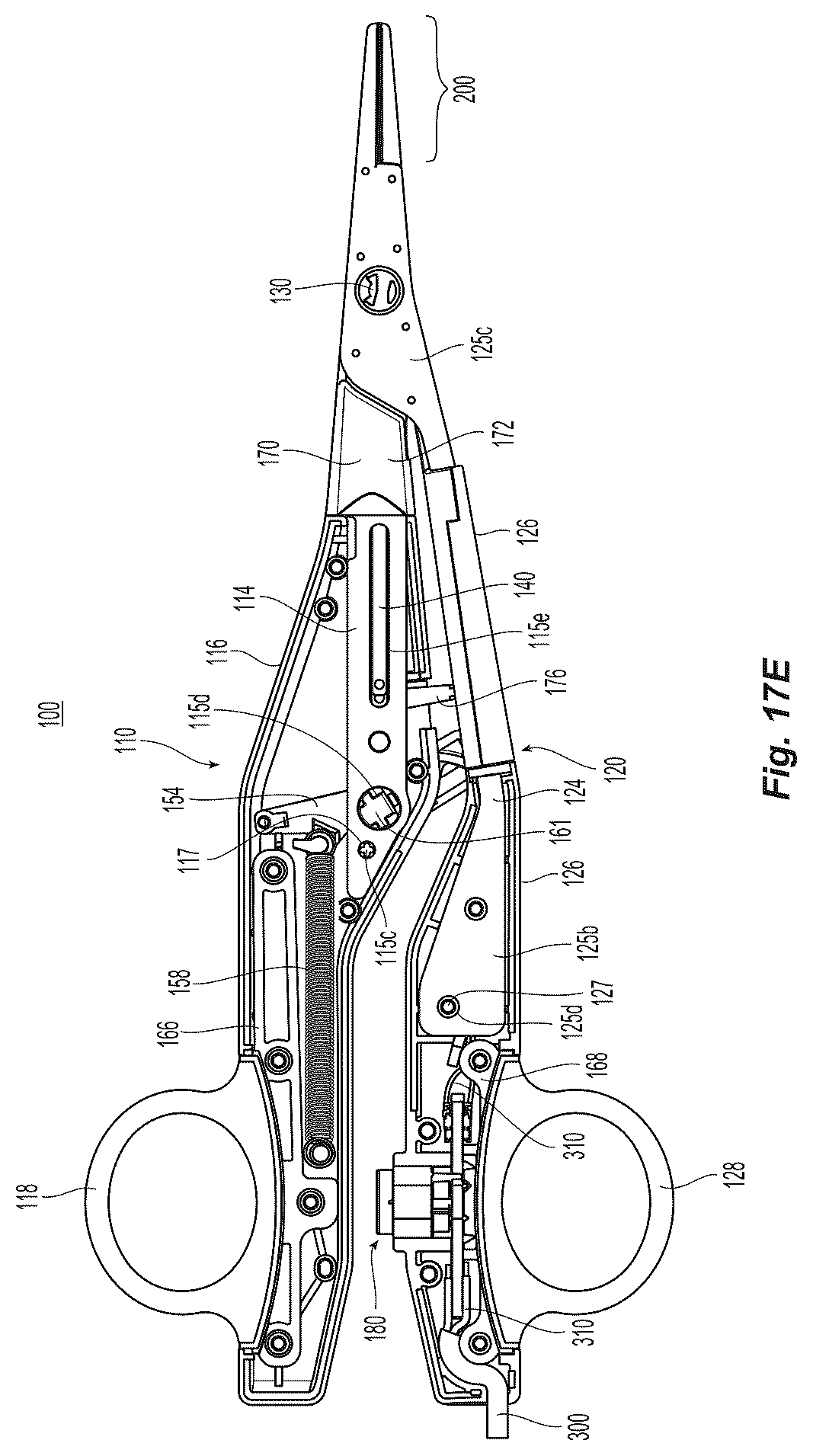 Patent US12508066 Figure 16 – Electrosurgical forceps for grasping, treating, and/or dividing tissue