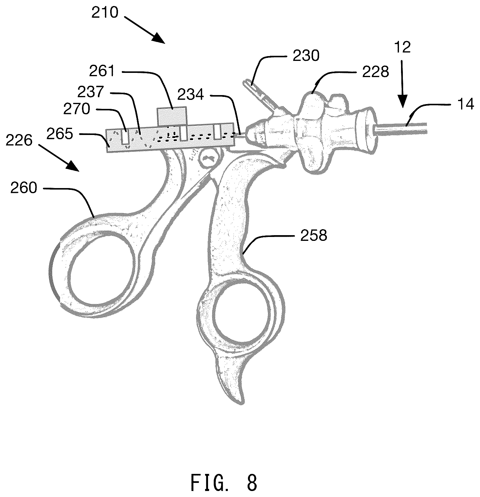 Patent US12508068 Figure 7 – Surgical cautery and cutting device