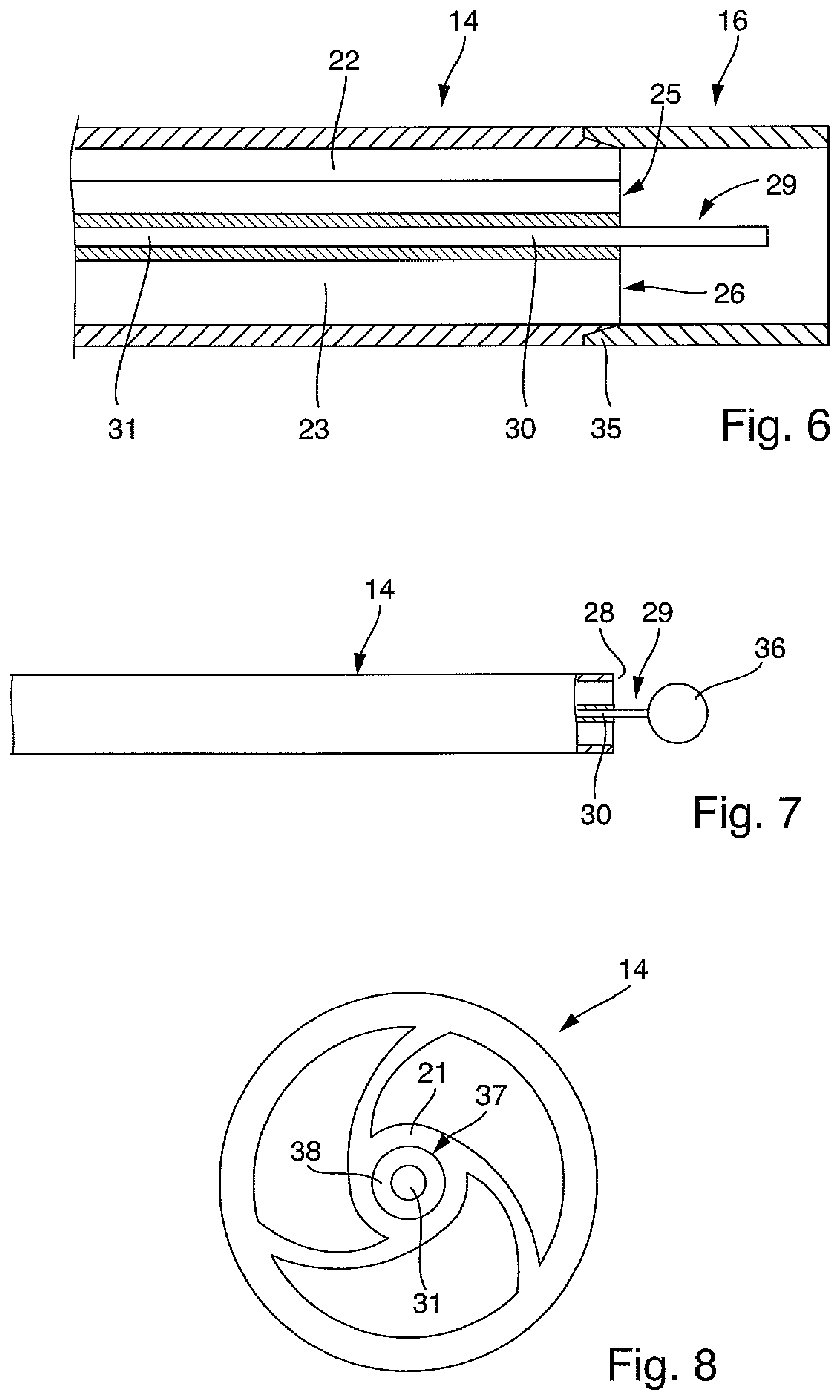 Patent US12508069 Figure 3 – Multi-lumen probe
