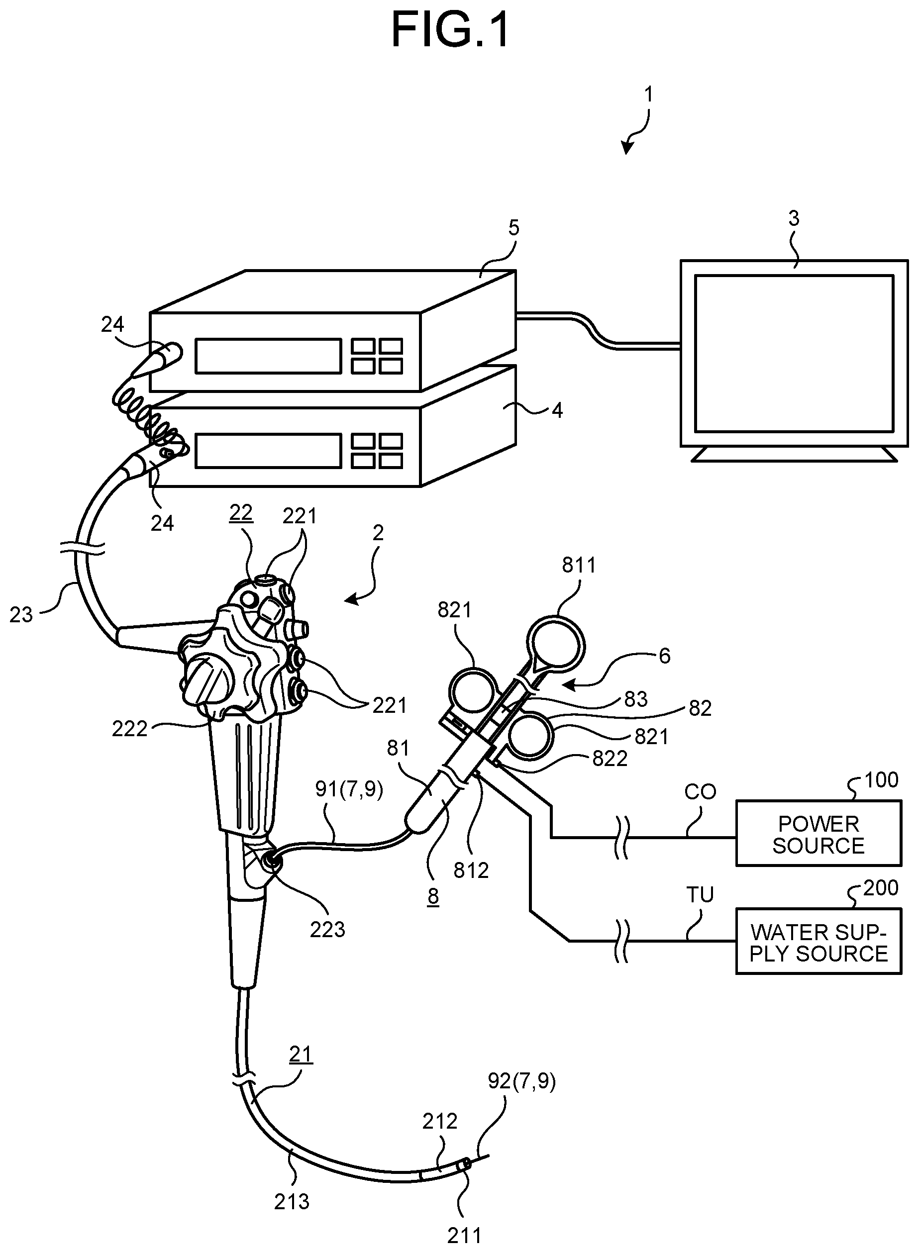 Patent US12508070 — Endoscope treatment tool — Figure 1