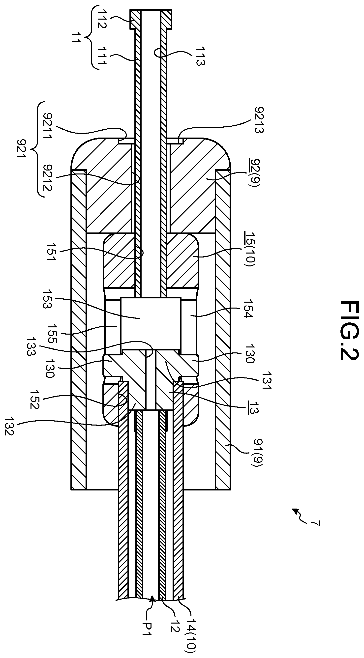 Patent US12508070 Figure 2 – Endoscope treatment tool