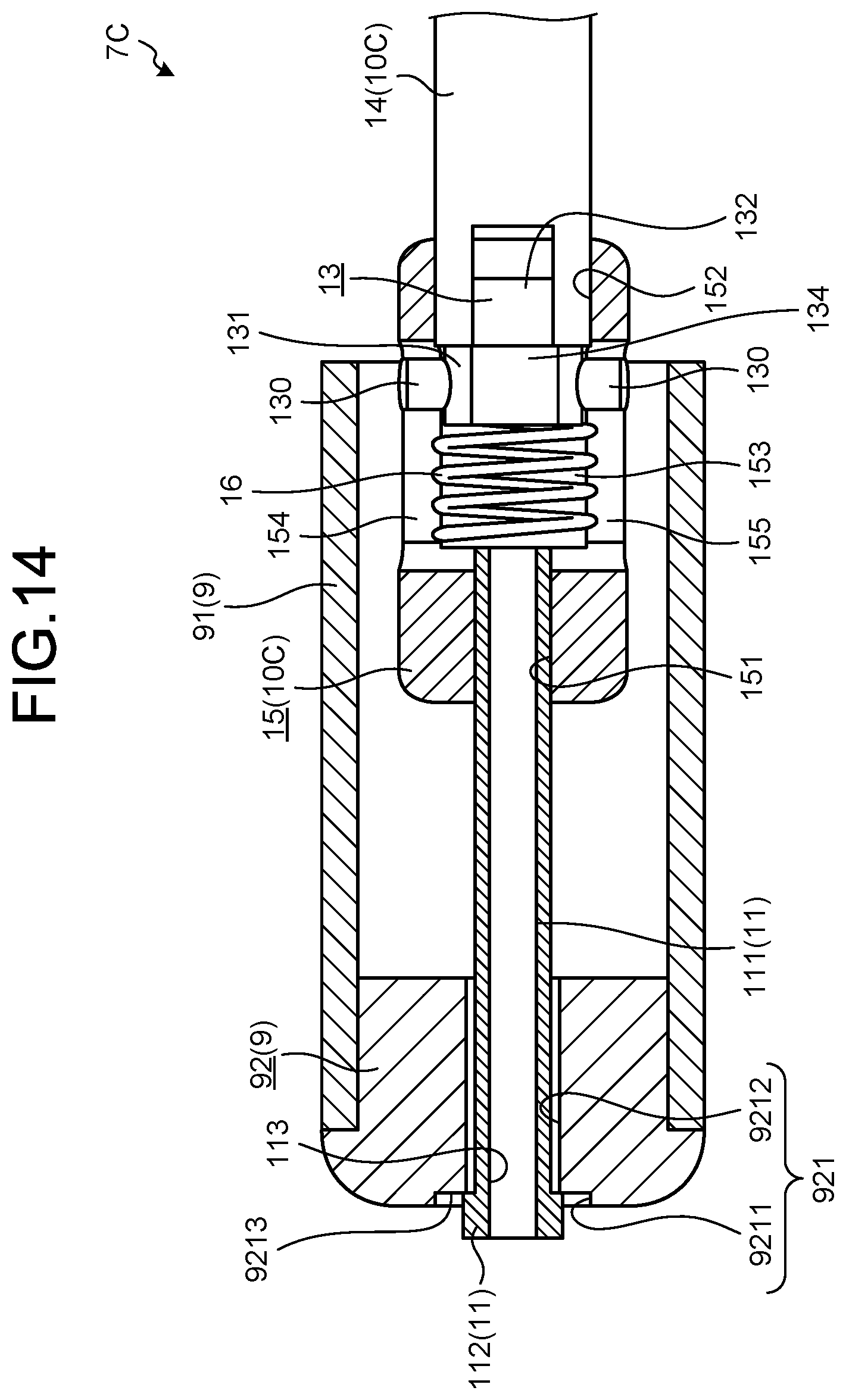 Patent US12508070 Figure 13 – Endoscope treatment tool