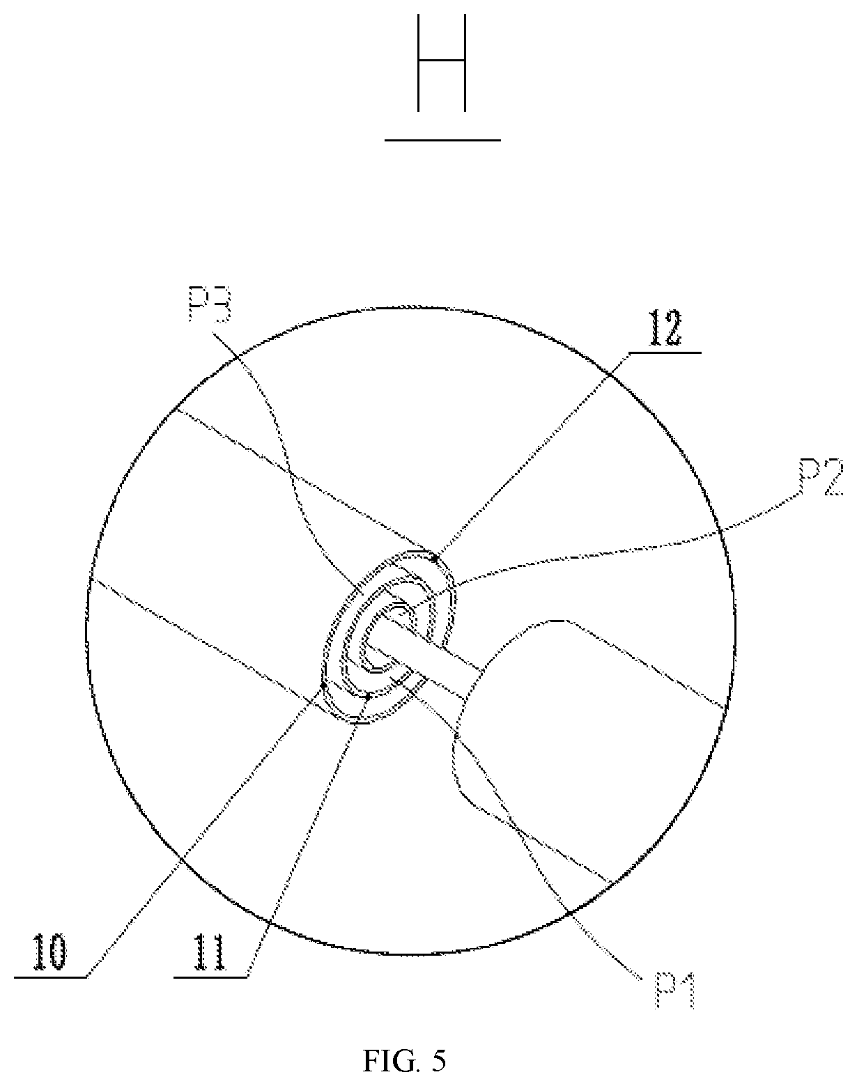 Patent US12508074 Figure 3 – Laser fiber operator
