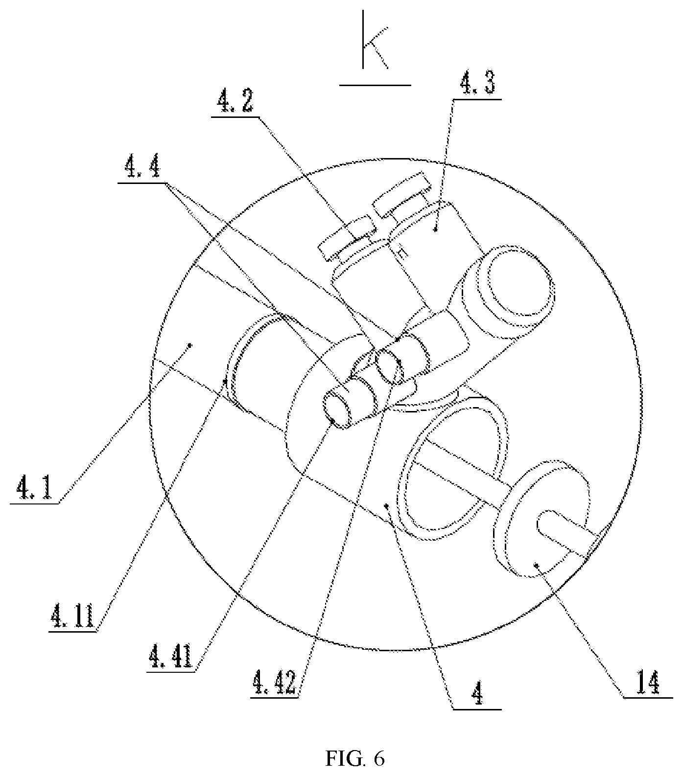 Patent US12508074 Figure 4 – Laser fiber operator
