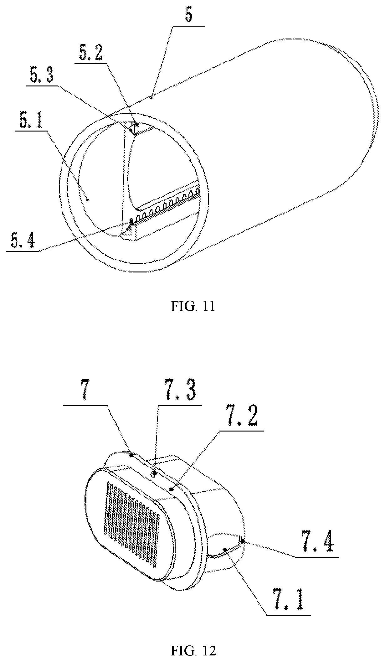 Patent US12508074 Figure 8 – Laser fiber operator