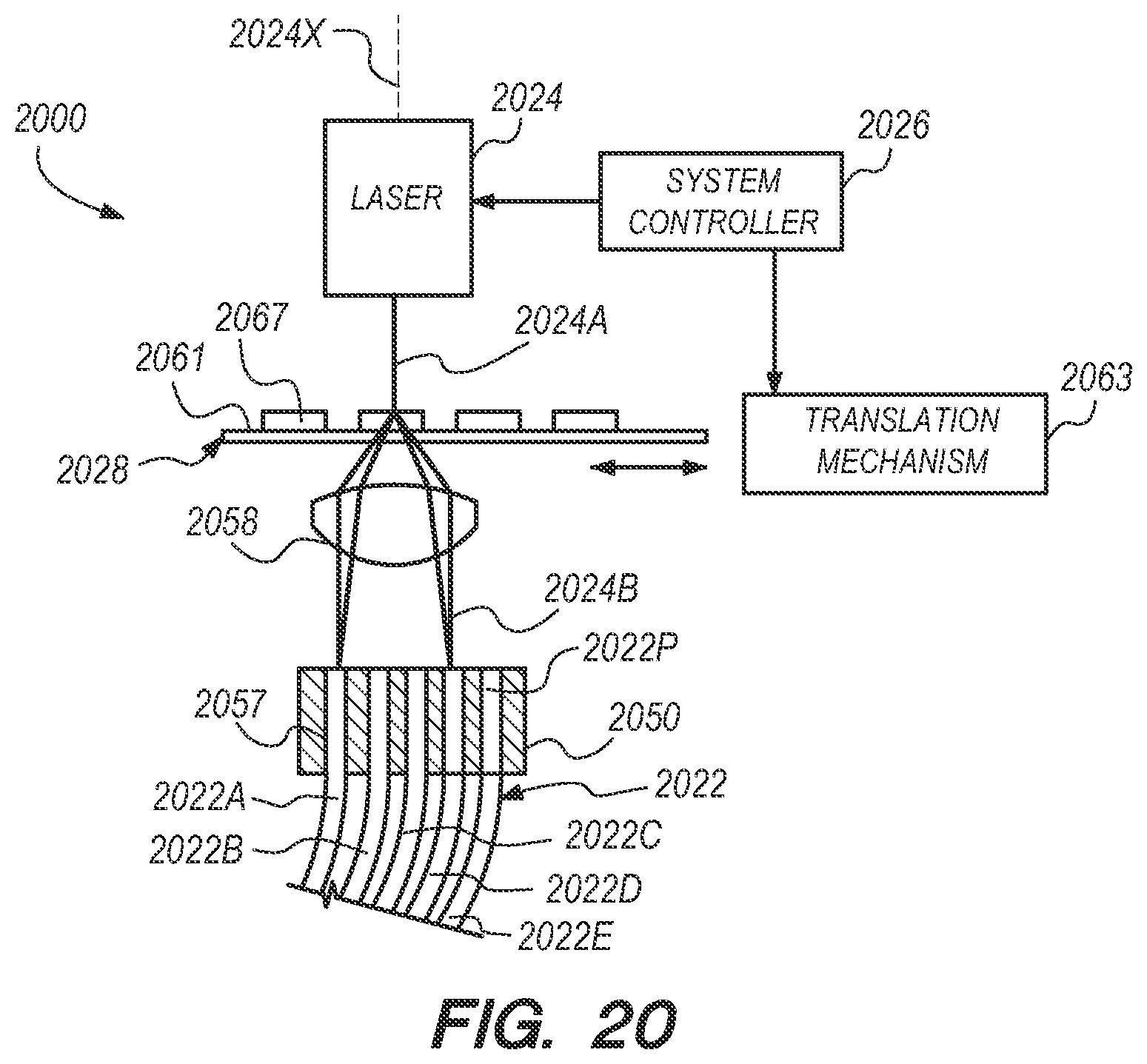 Patent US12508076 Figure 12 – Multiplexer for laser-driven intravascular lithotripsy device