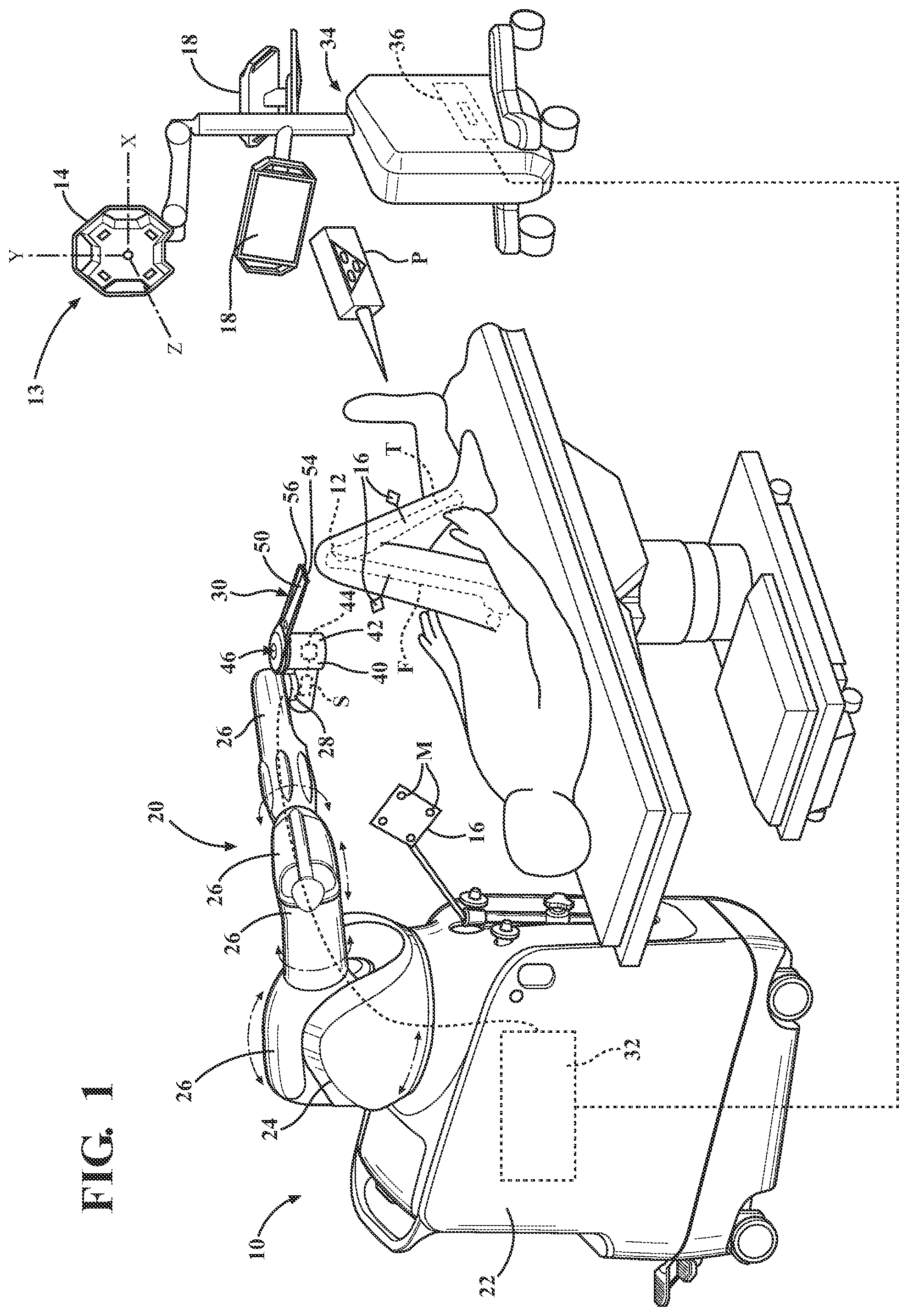 Patent US12508088 Figure 1 – Selectively automated robotic surgical system