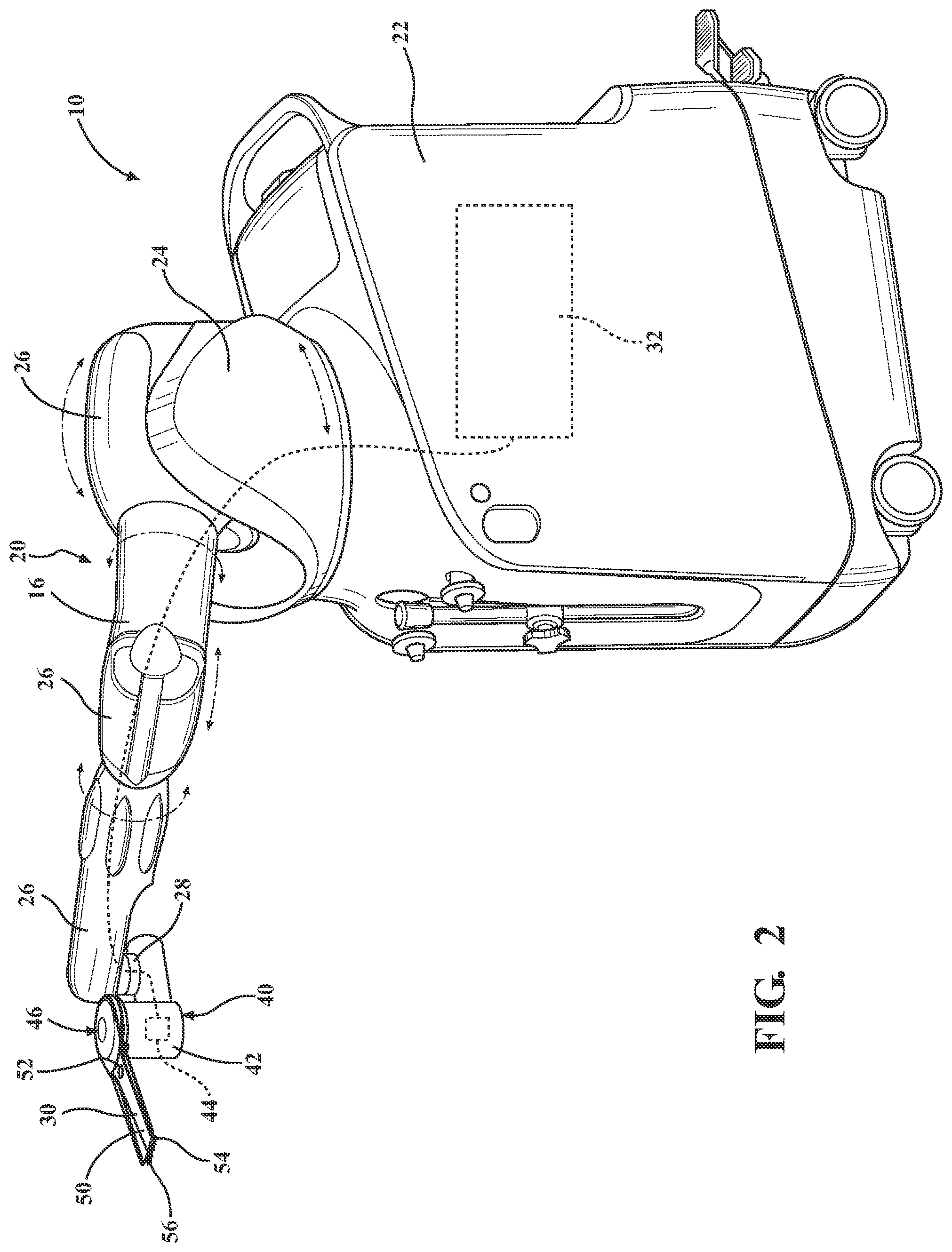 Patent US12508088 Figure 2 – Selectively automated robotic surgical system