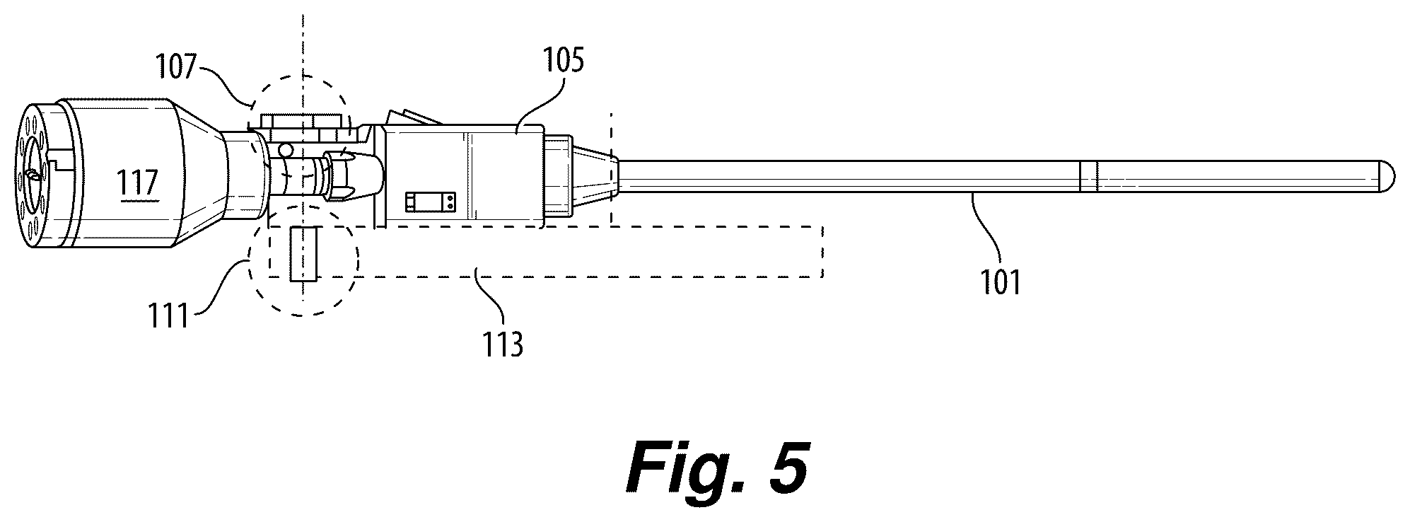 Patent US12508089 Figure 5 – Steerable overtube assemblies for robotic surgical systems