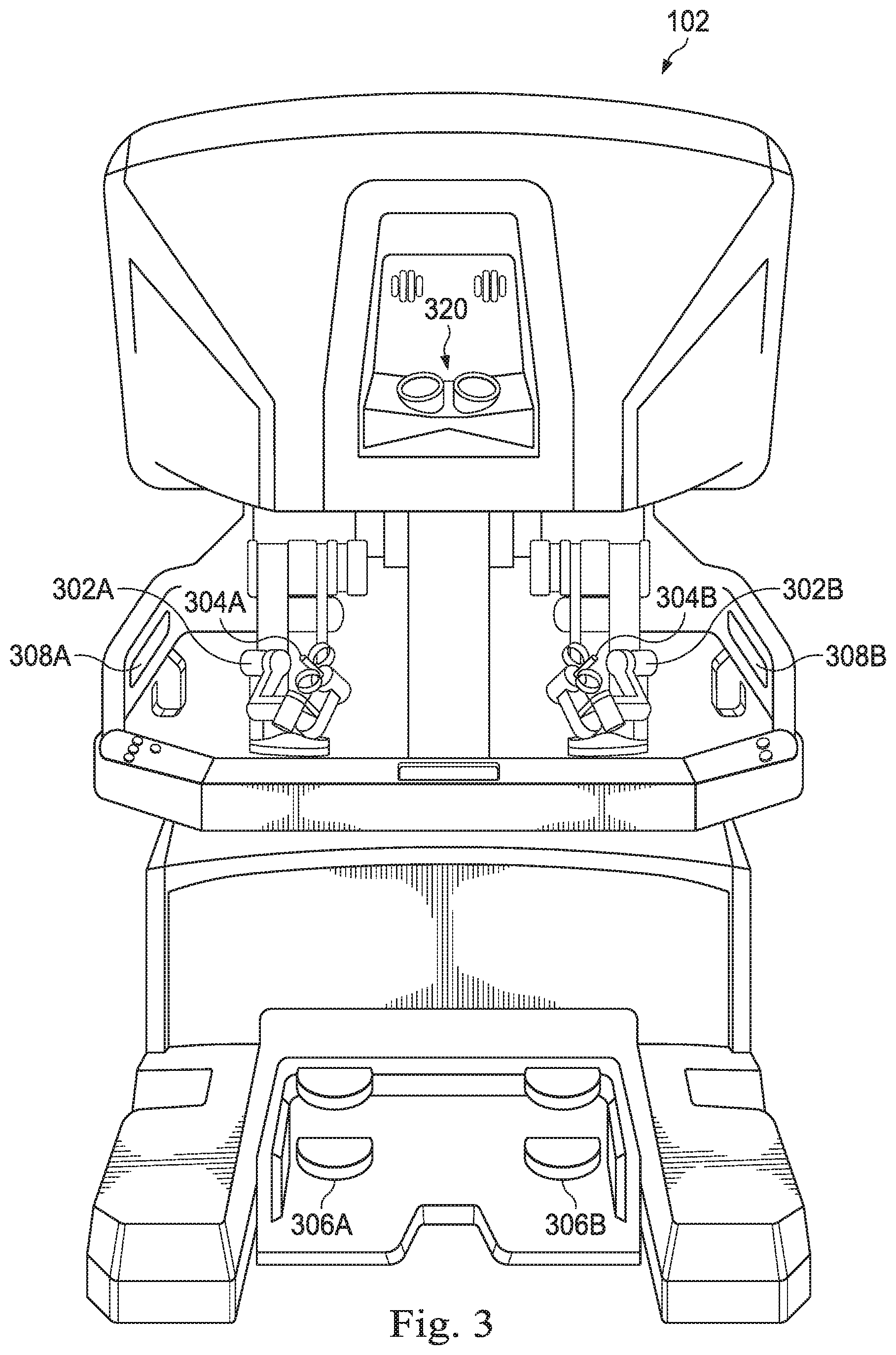Patent US12508091 Figure 3 – Systems and methods for switching control between multiple instrument arms