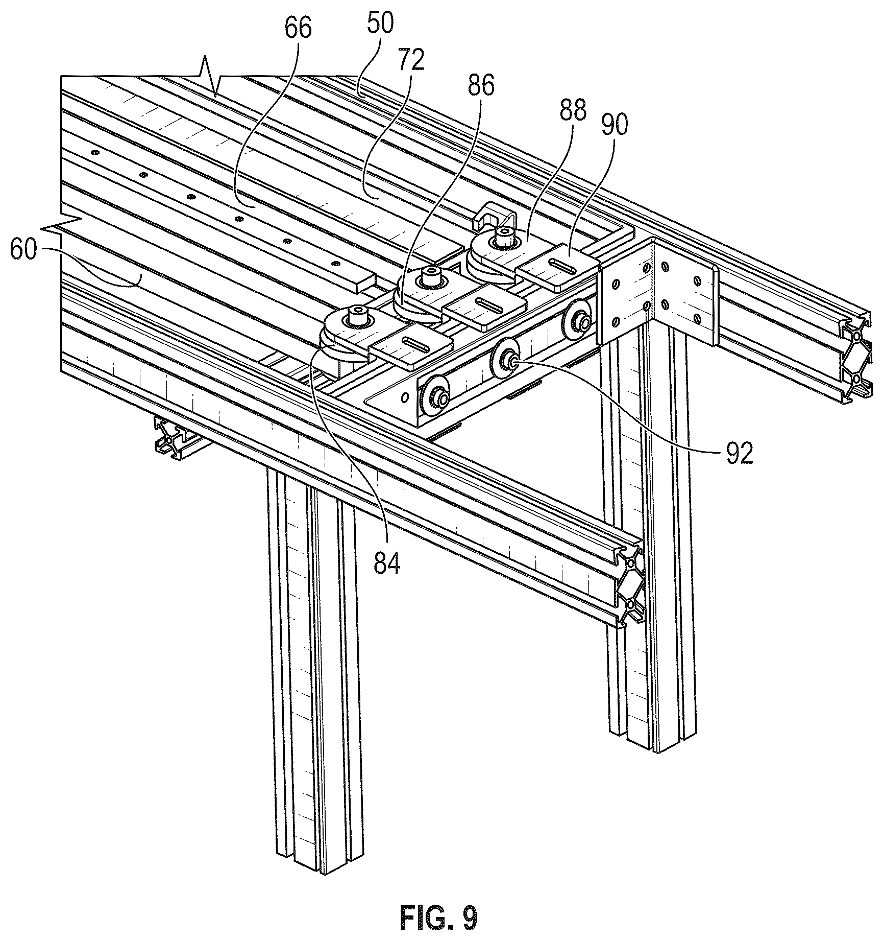 Patent US12508093 Figure 10 – Magnetic coupling through a sterile field barrier