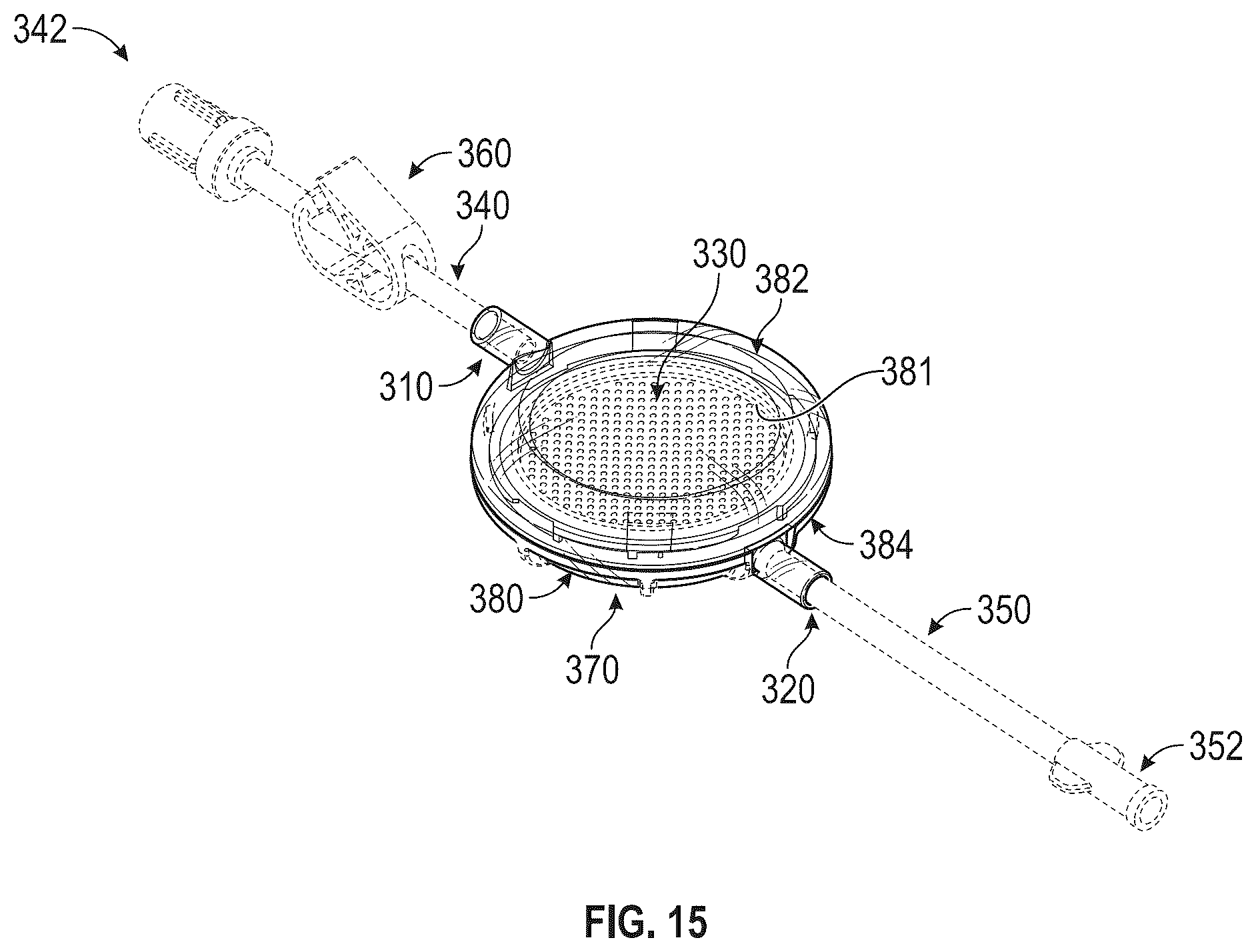 Patent US12508093 Figure 15 – Magnetic coupling through a sterile field barrier