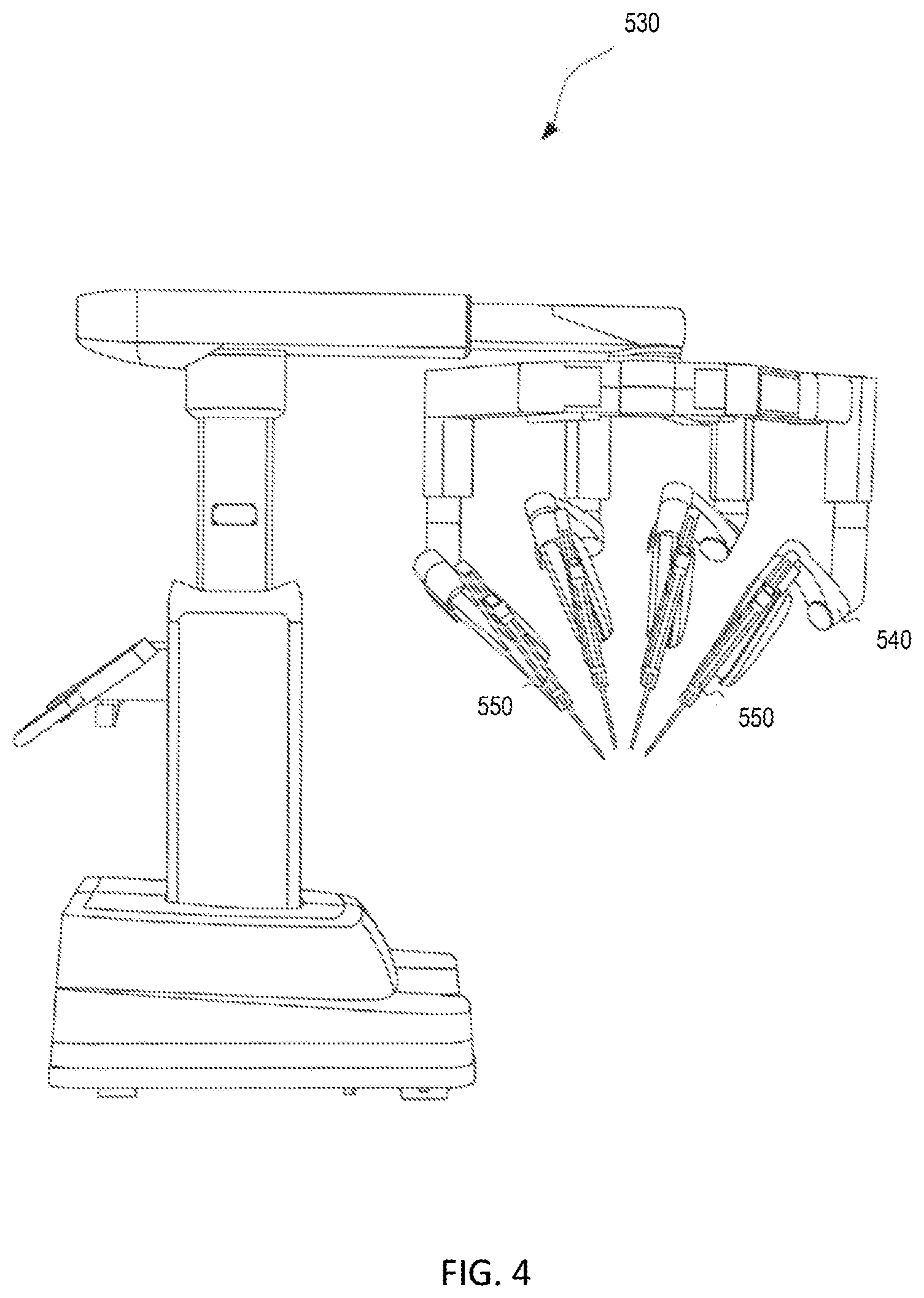 Patent US12508094 Figure 4 – Curved gimbal link geometry
