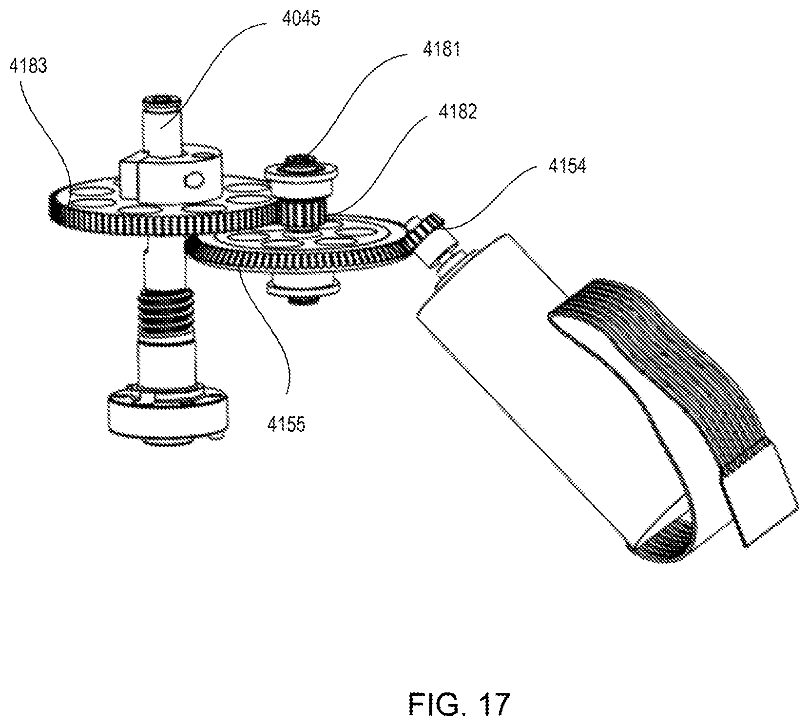 Patent US12508094 Figure 11 – Curved gimbal link geometry