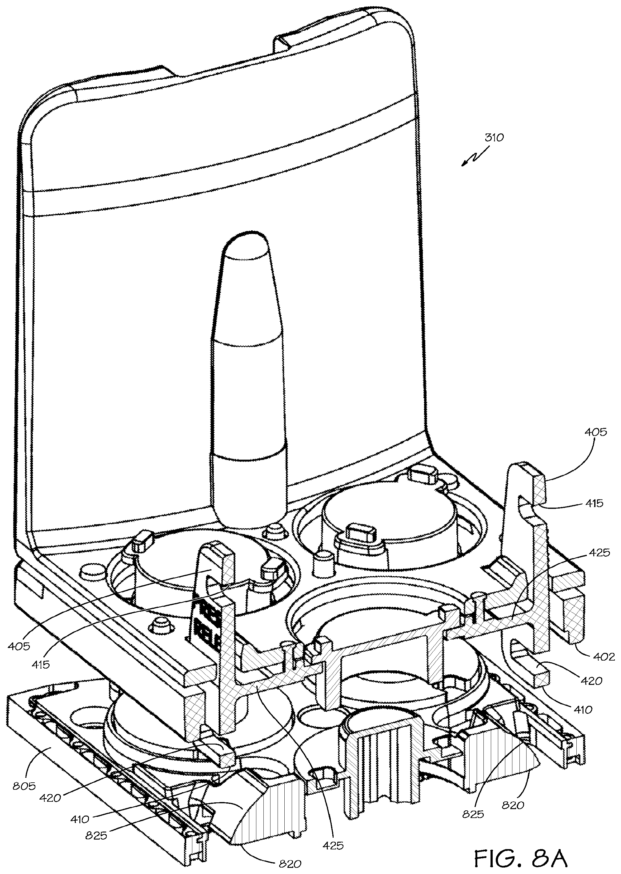 Patent US12508095 Figure 7 – Backup latch release for surgical instrument