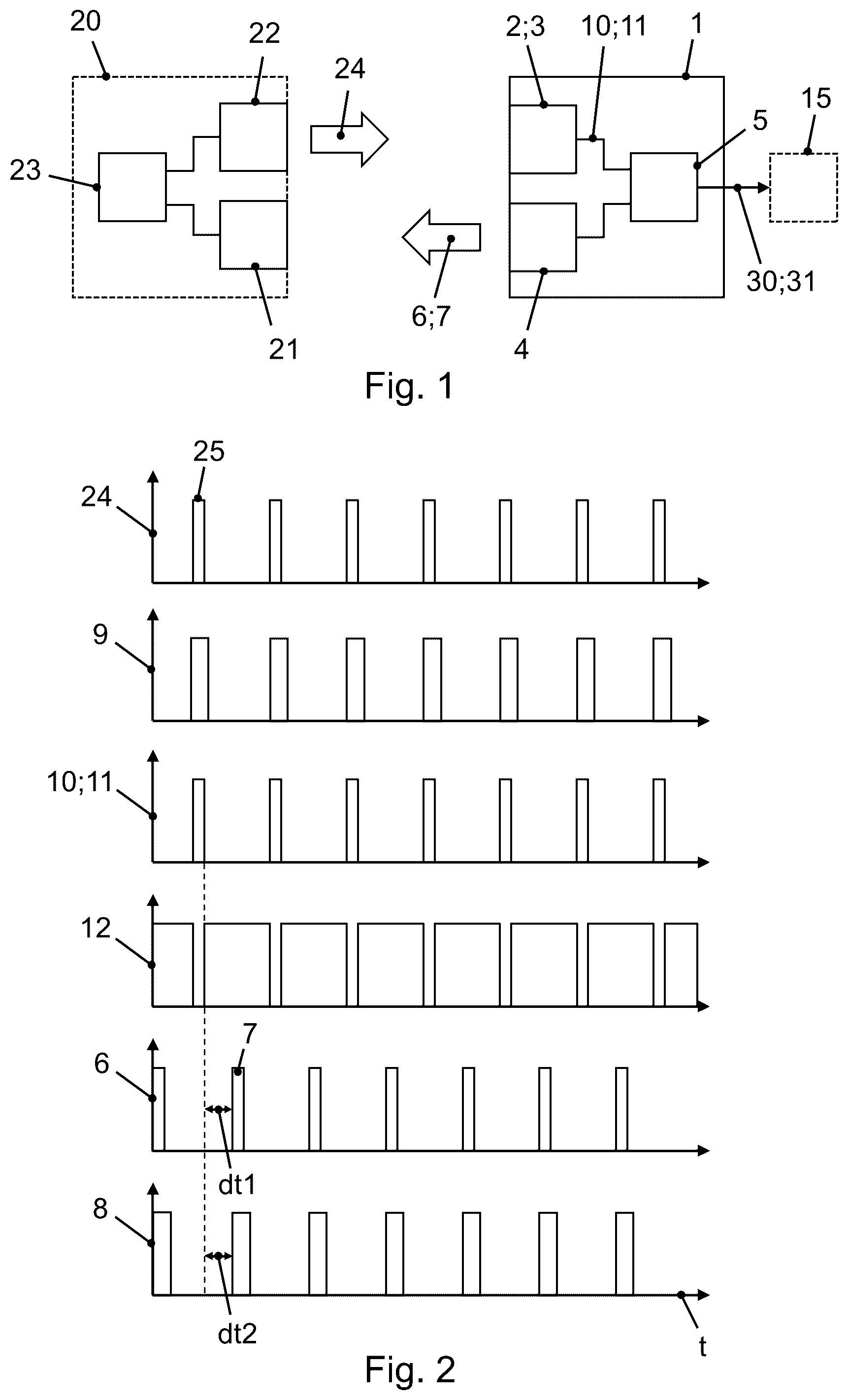 Patent US12508100 Figure 1 – Method for operating a medical optical tracking system, and medical optical tracking system