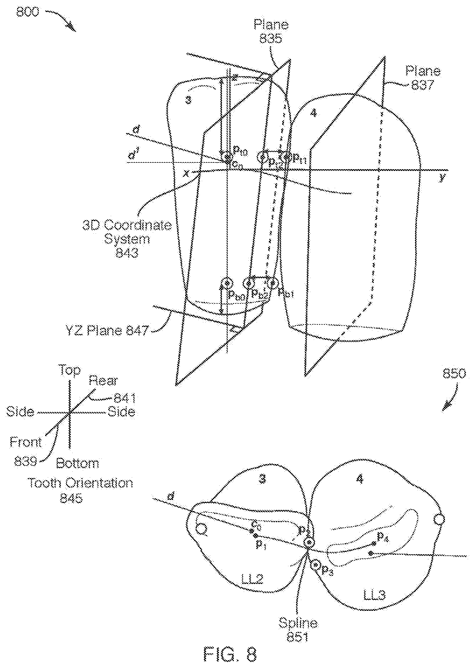Patent US12508102 Figure 9 – Mold Fabrication using virtual fillers