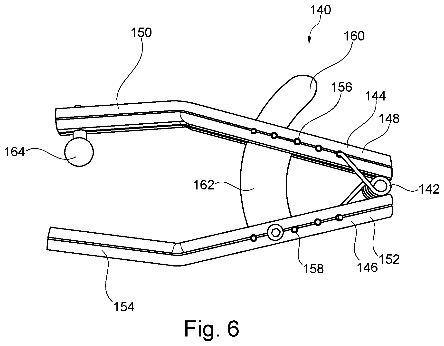 Patent US12508109 Figure 6 – Bonding auxiliary device for artificial teeth