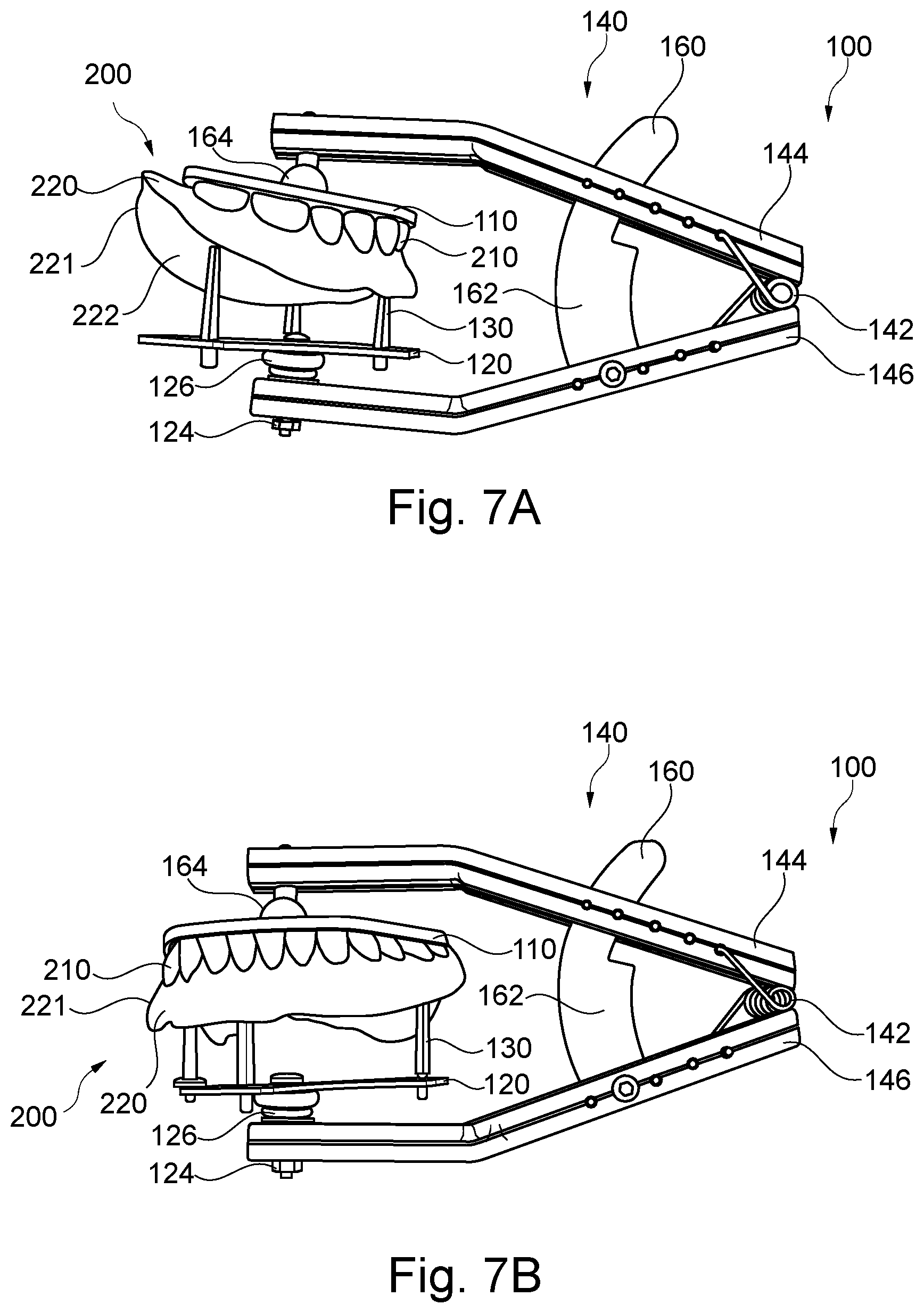 Patent US12508109 Figure 7 – Bonding auxiliary device for artificial teeth