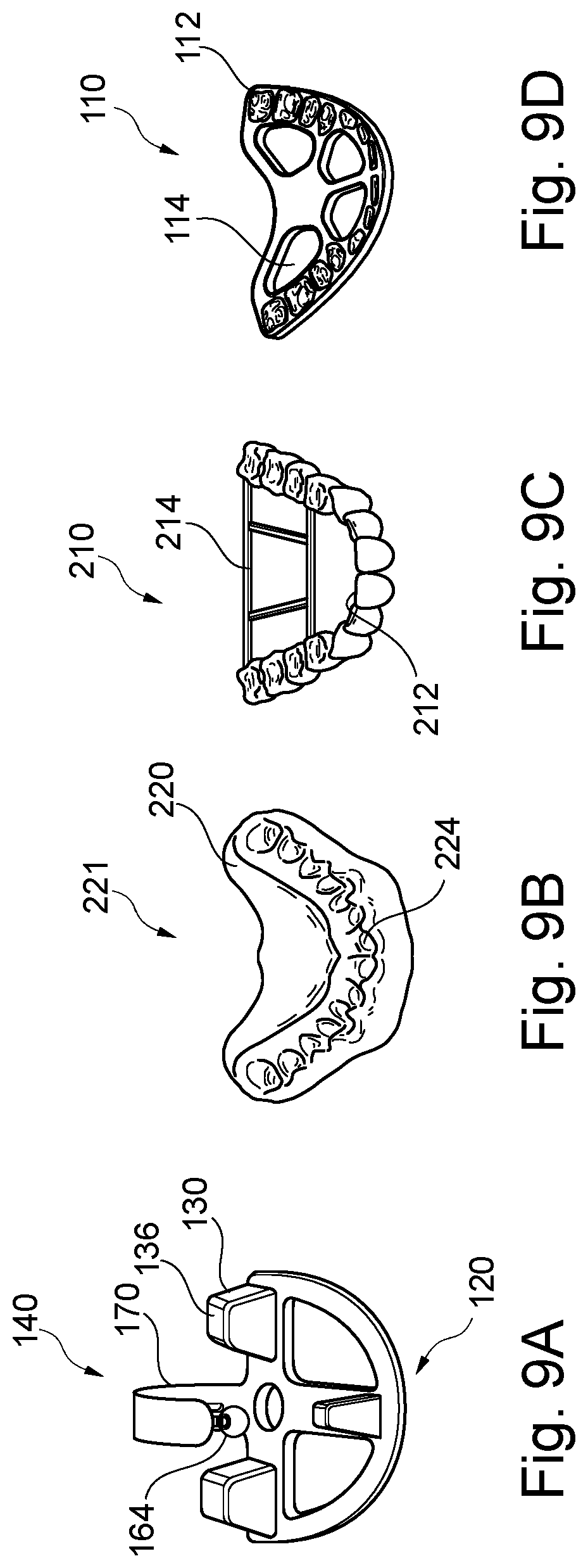 Patent US12508109 Figure 9 – Bonding auxiliary device for artificial teeth