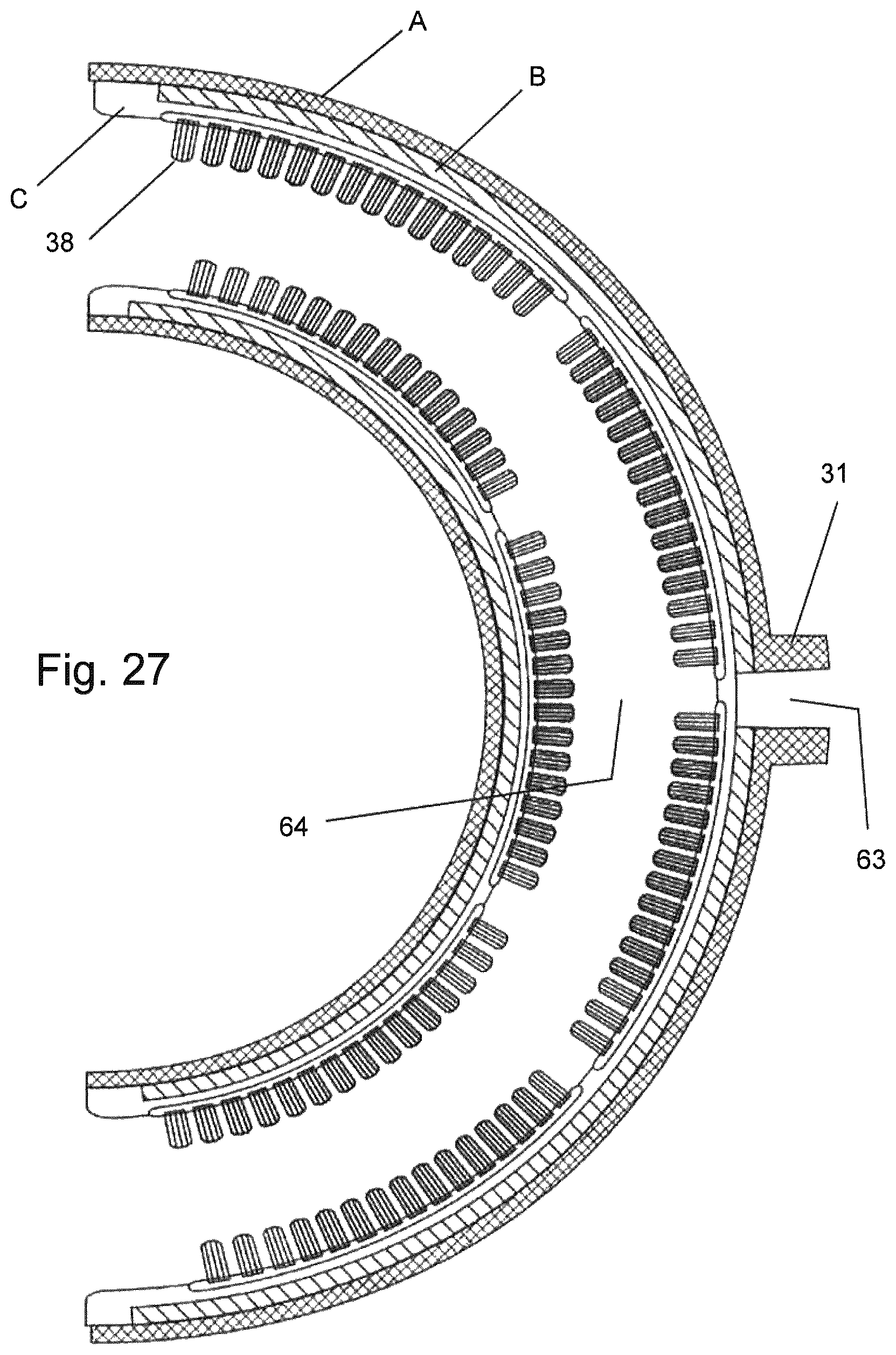 Patent US12508113 Figure 16 – Method of manufacturing a pressure chamber of a dental mouthpiece, method of manufacturing a dental mouthpiece, pressure chamber and mouthpiece manufactured with these methods, provided with these methods, J-/U-shaped dental mouthpiece, and systems comprising said mouthpieces