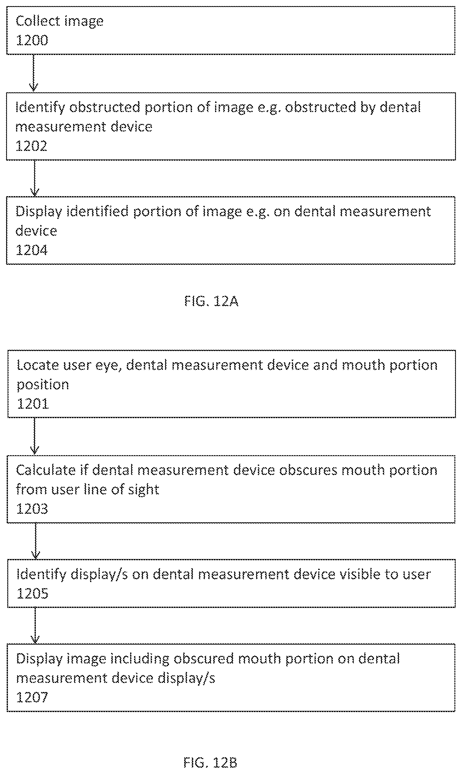 Patent US12508114 Figure 11 – User interface for a dental measurement system