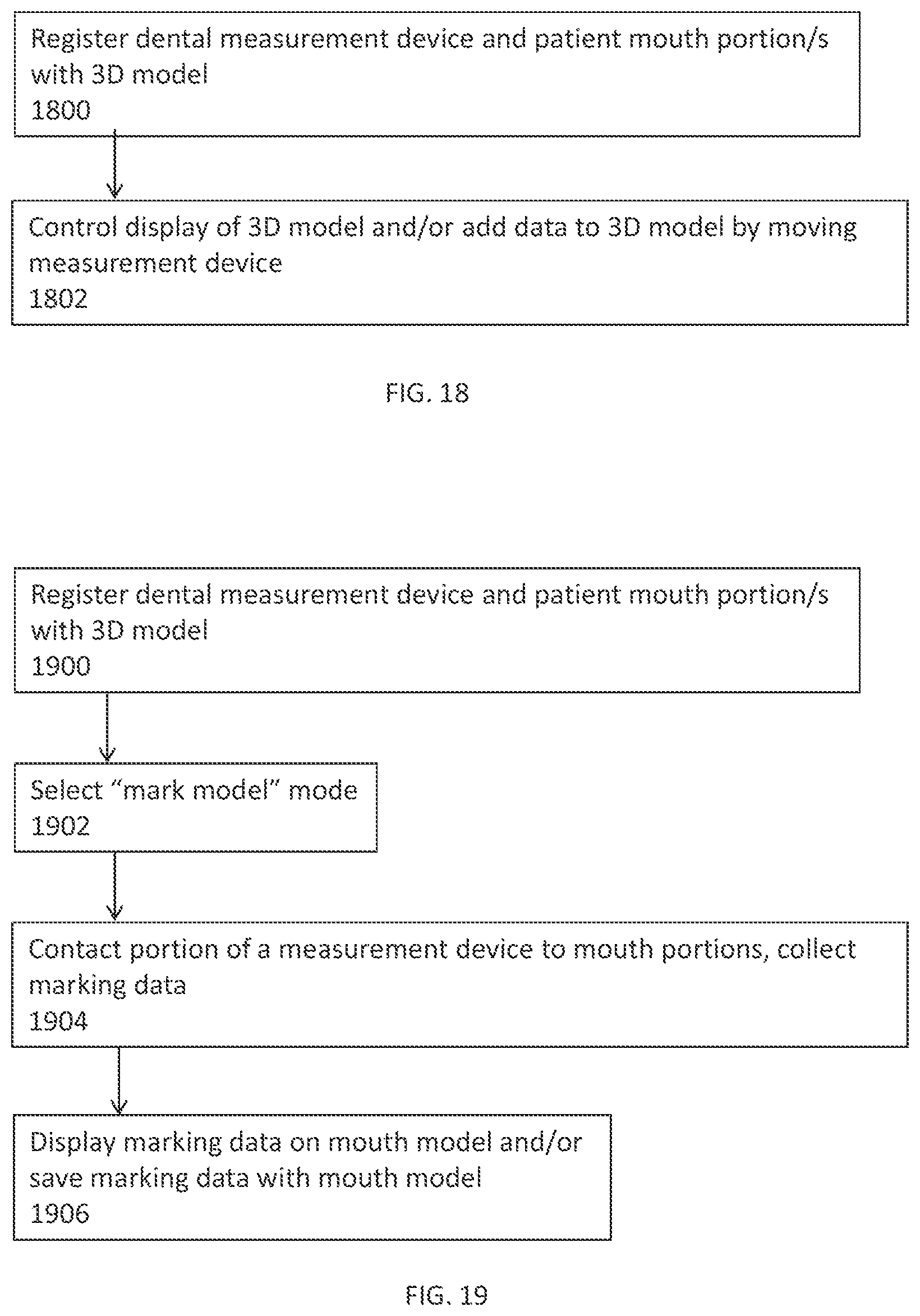 Patent US12508114 Figure 18 – User interface for a dental measurement system
