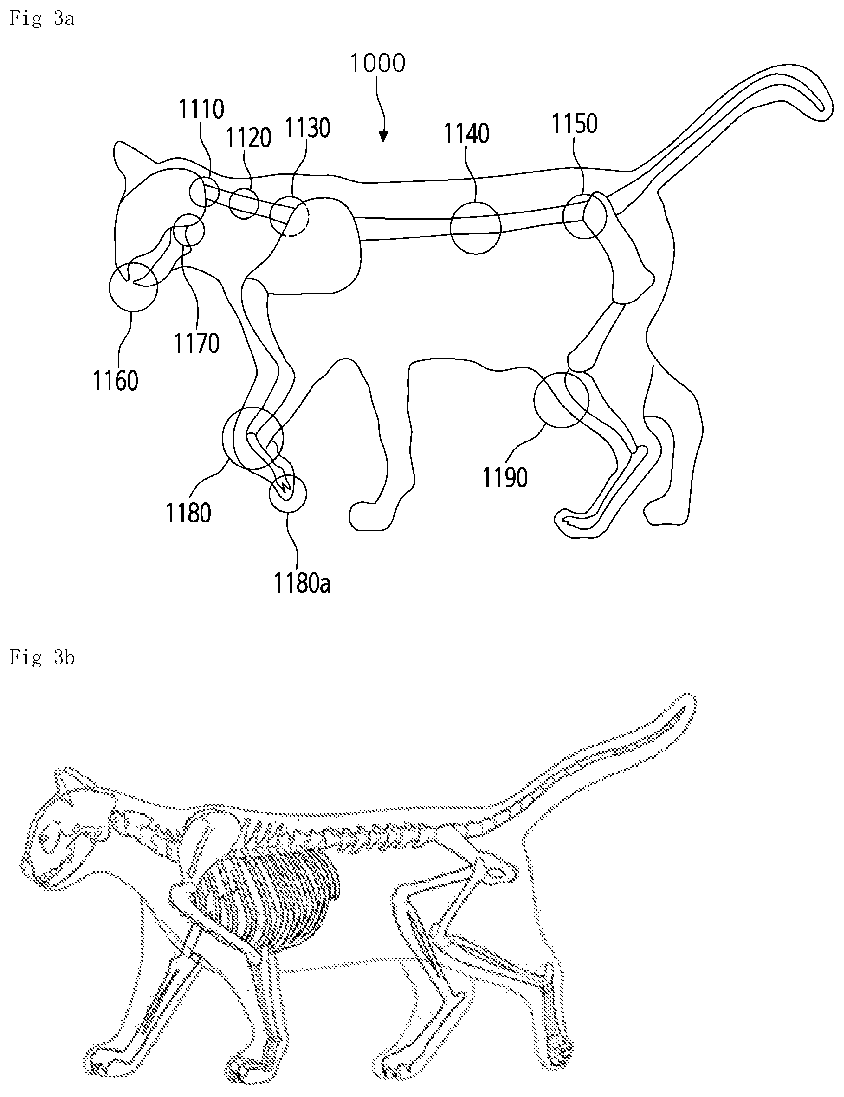 Patent US12508115 Figure 2 – Fixed band belt set for treating and caring for cat