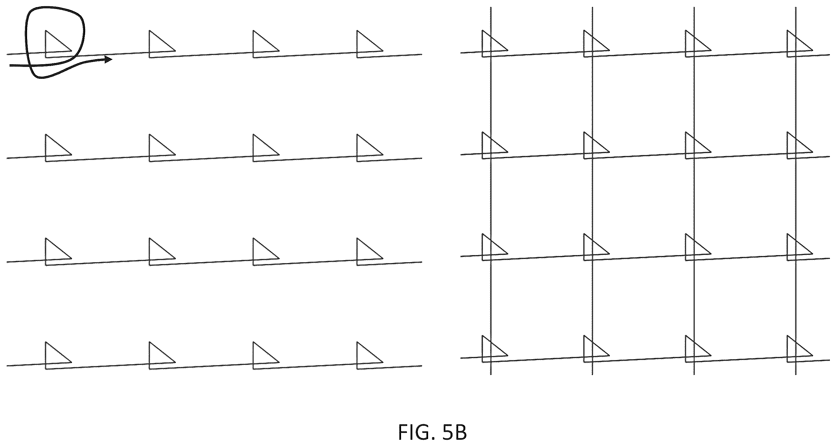 Patent US12508116 Figure 7 – Implants with corner-lock stitch patterns