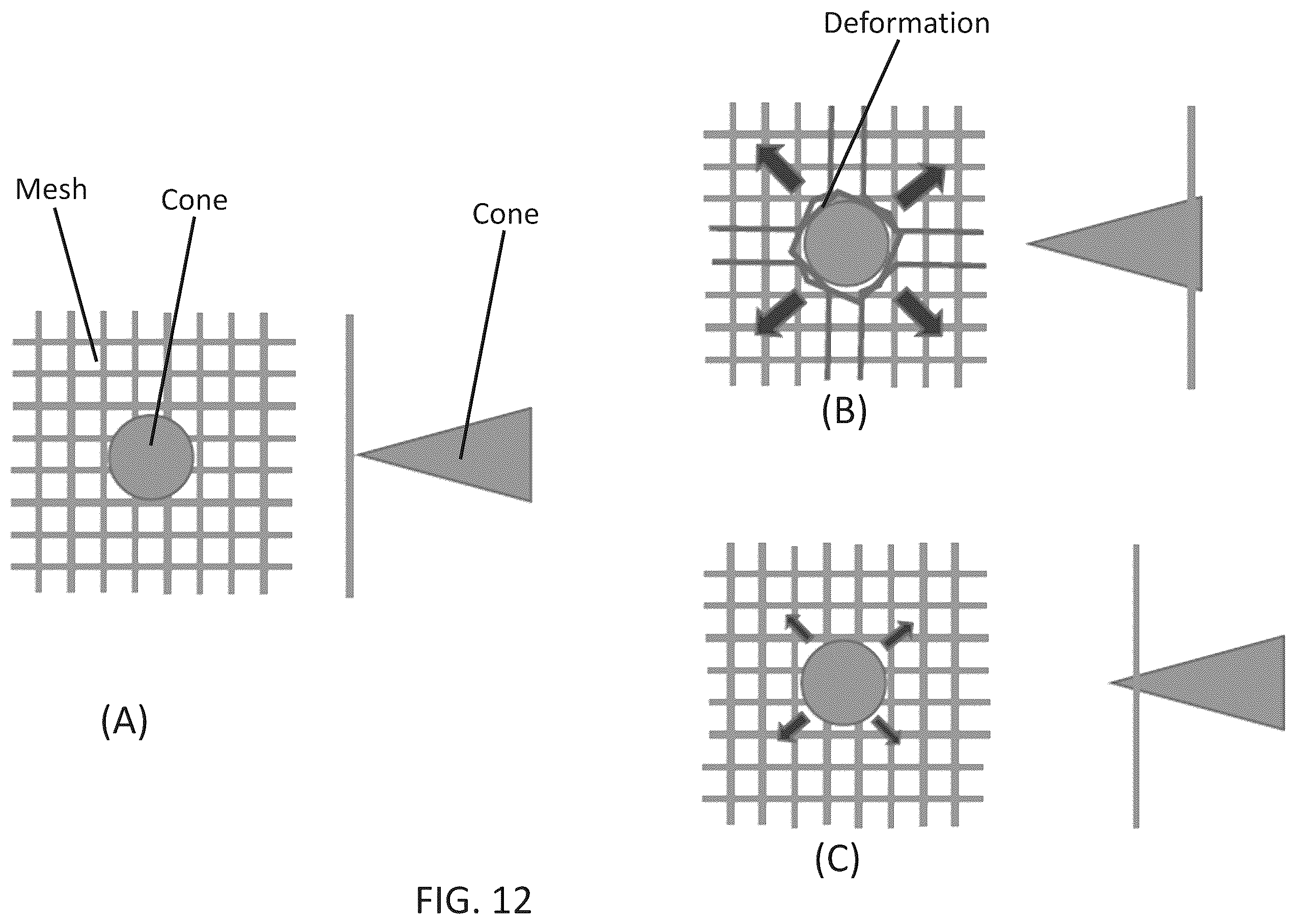 Patent US12508116 Figure 15 – Implants with corner-lock stitch patterns