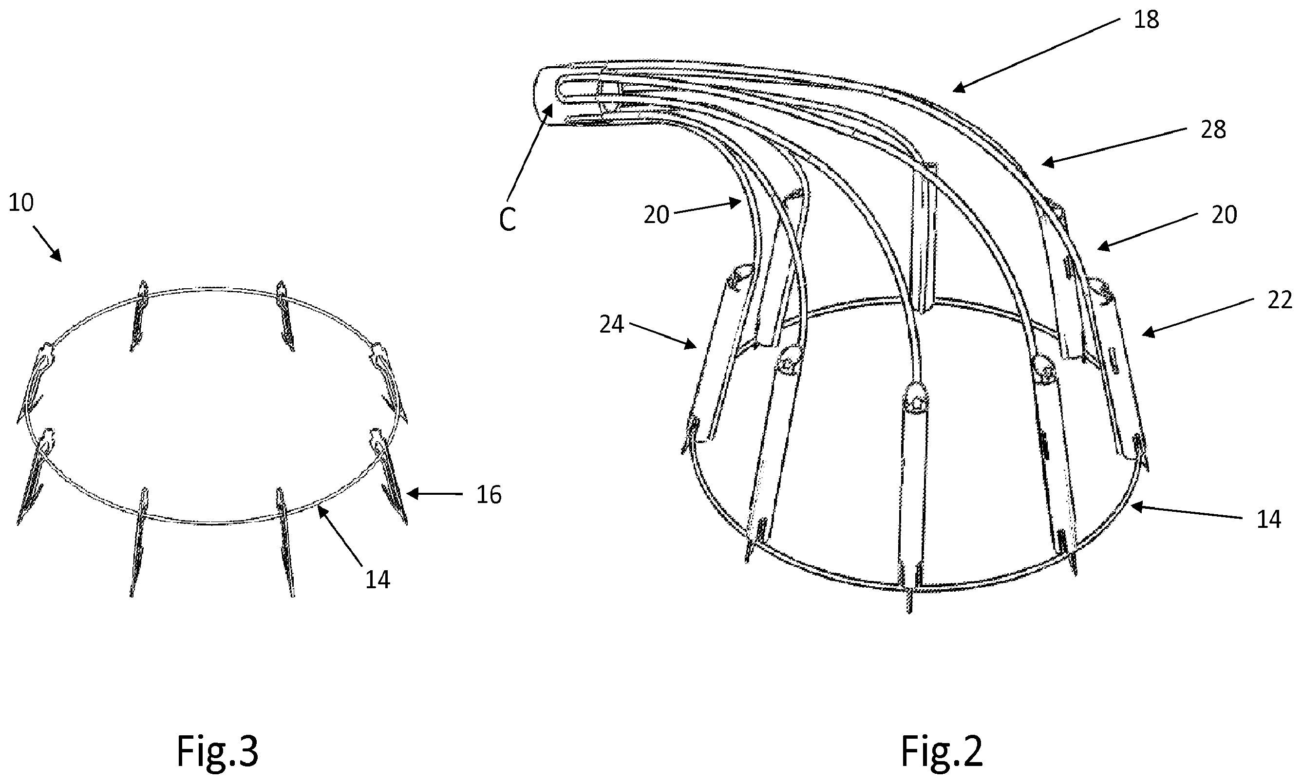 Patent US12508129 Figure 2 – Cardiac valve replacement