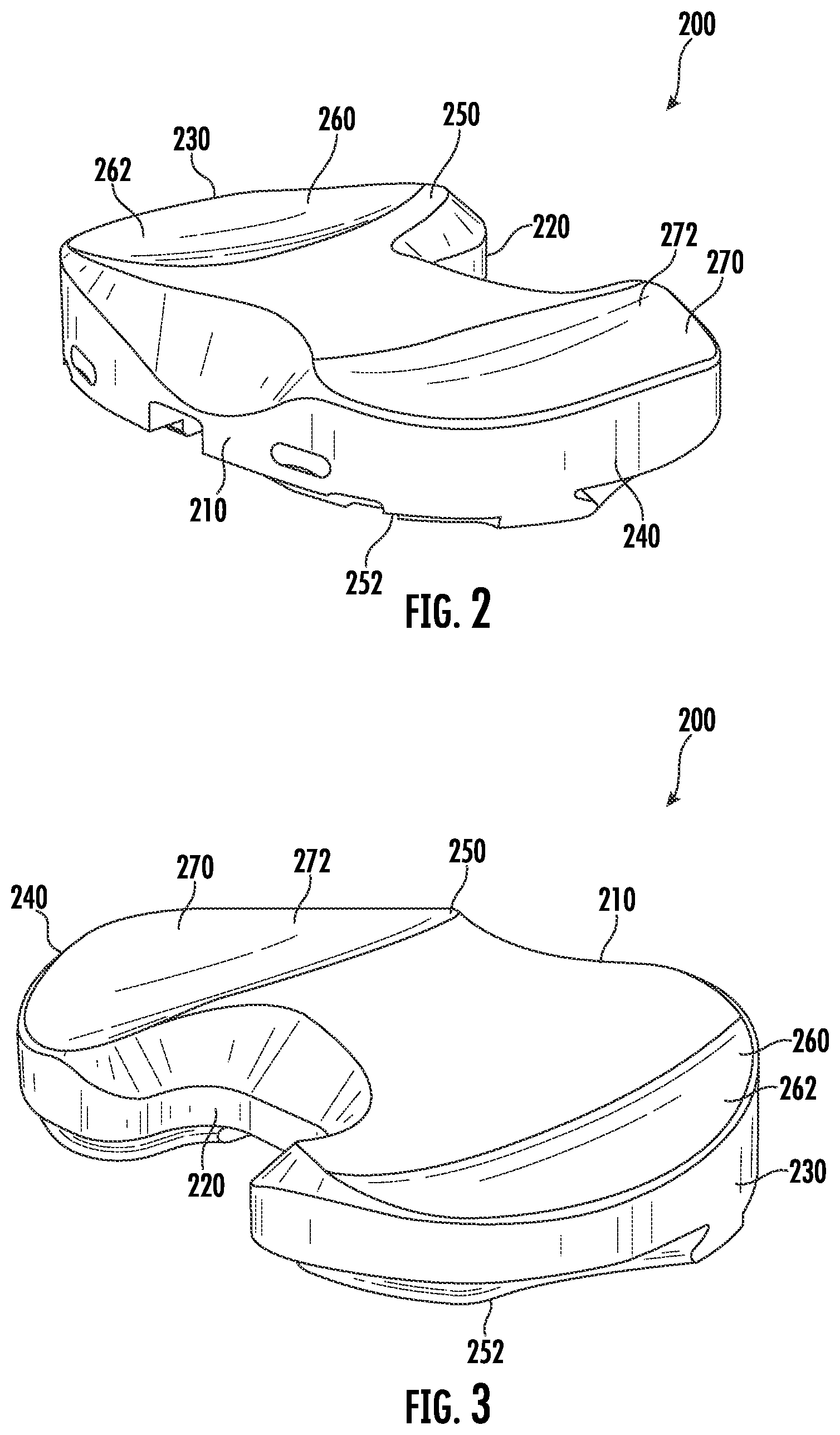 Patent US12508131 Figure 2 – Insert for use in a knee prosthesis
