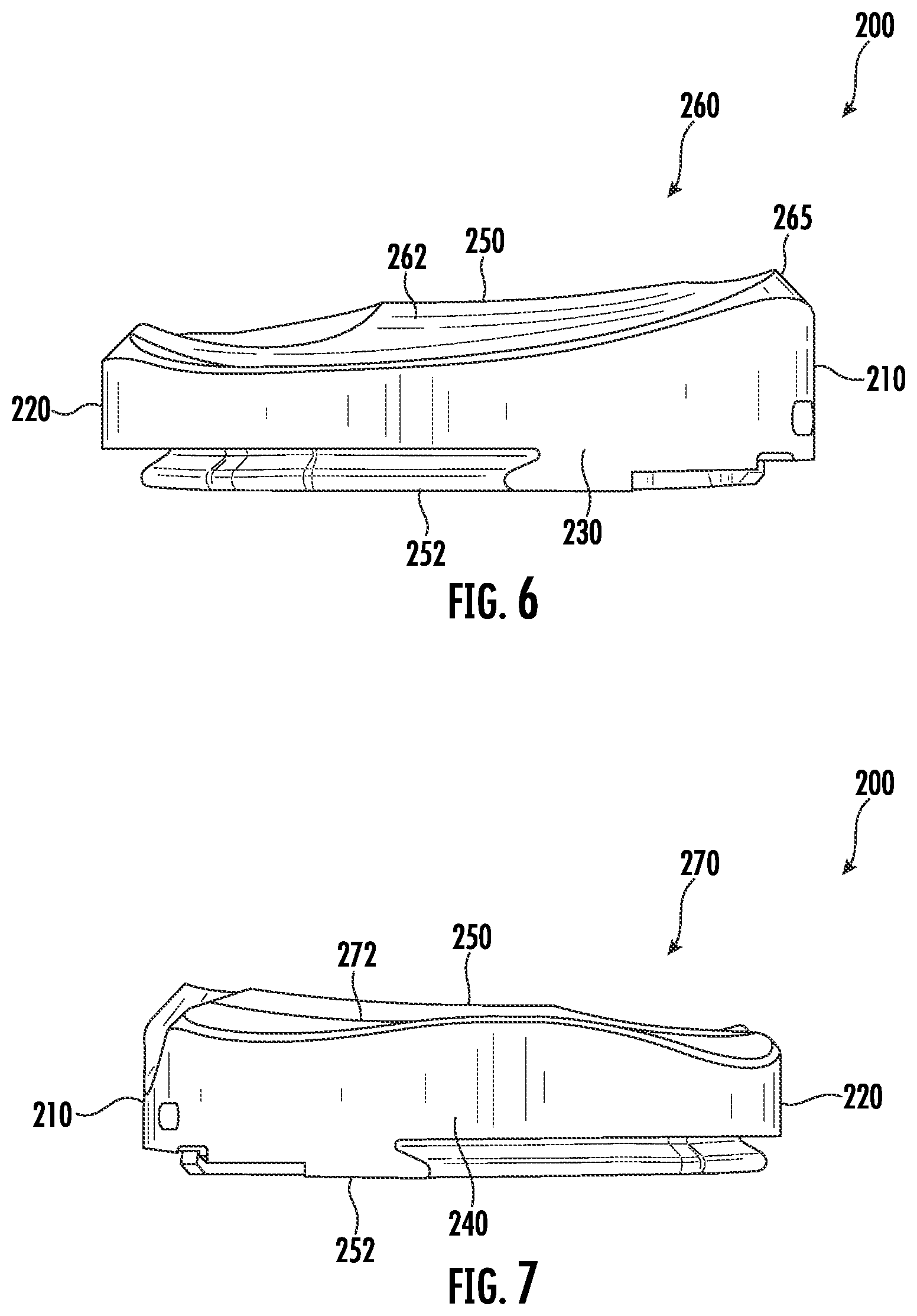 Patent US12508131 Figure 4 – Insert for use in a knee prosthesis
