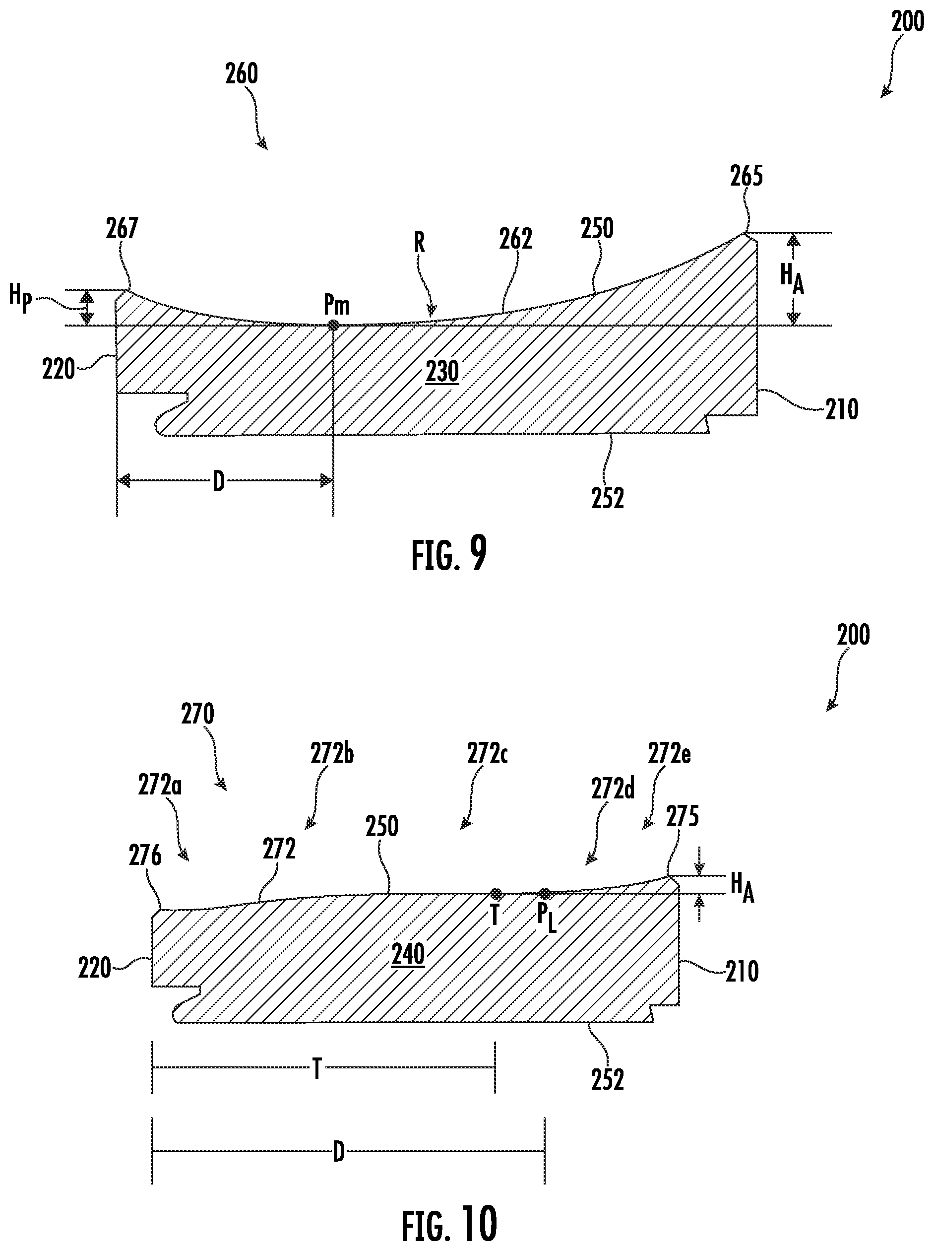 Patent US12508131 Figure 6 – Insert for use in a knee prosthesis